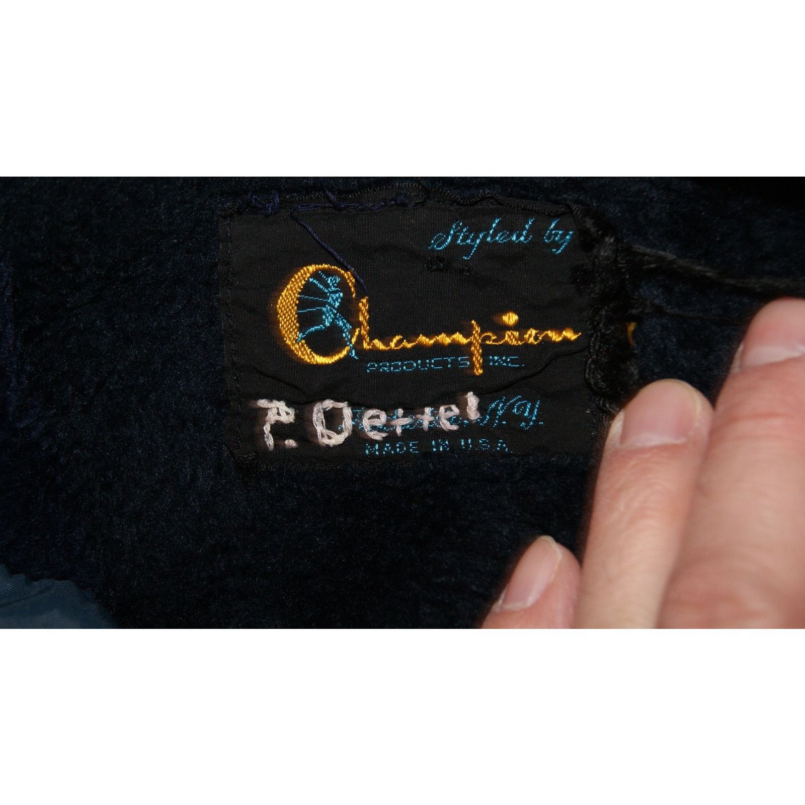 Champion Vtg Champion Jacket Snap Button Sherpa Lined Coat L Size US L / EU 52-54 / 3 - 3 Thumbnail