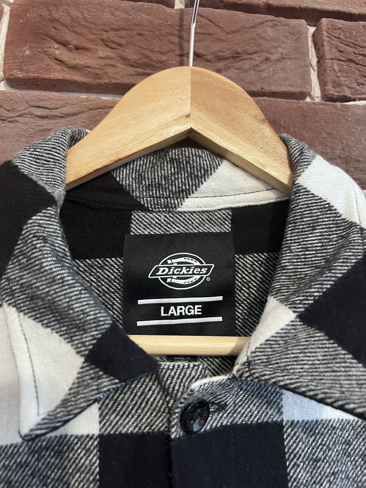 Dickies Dickies Workwear Button Up Flannel Shirt Tartan Hype Large Size US L / EU 52-54 / 3 - 6 Thumbnail