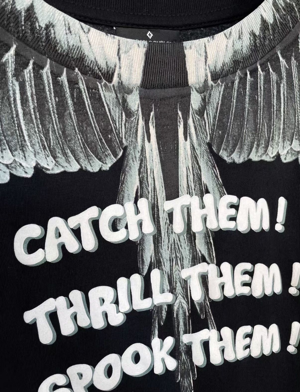 Marcelo Burlon Marcelo Burlon Wings Print 100% Cotton Long Sleeve J30 Size US S / EU 44-46 / 1 - 3 Thumbnail