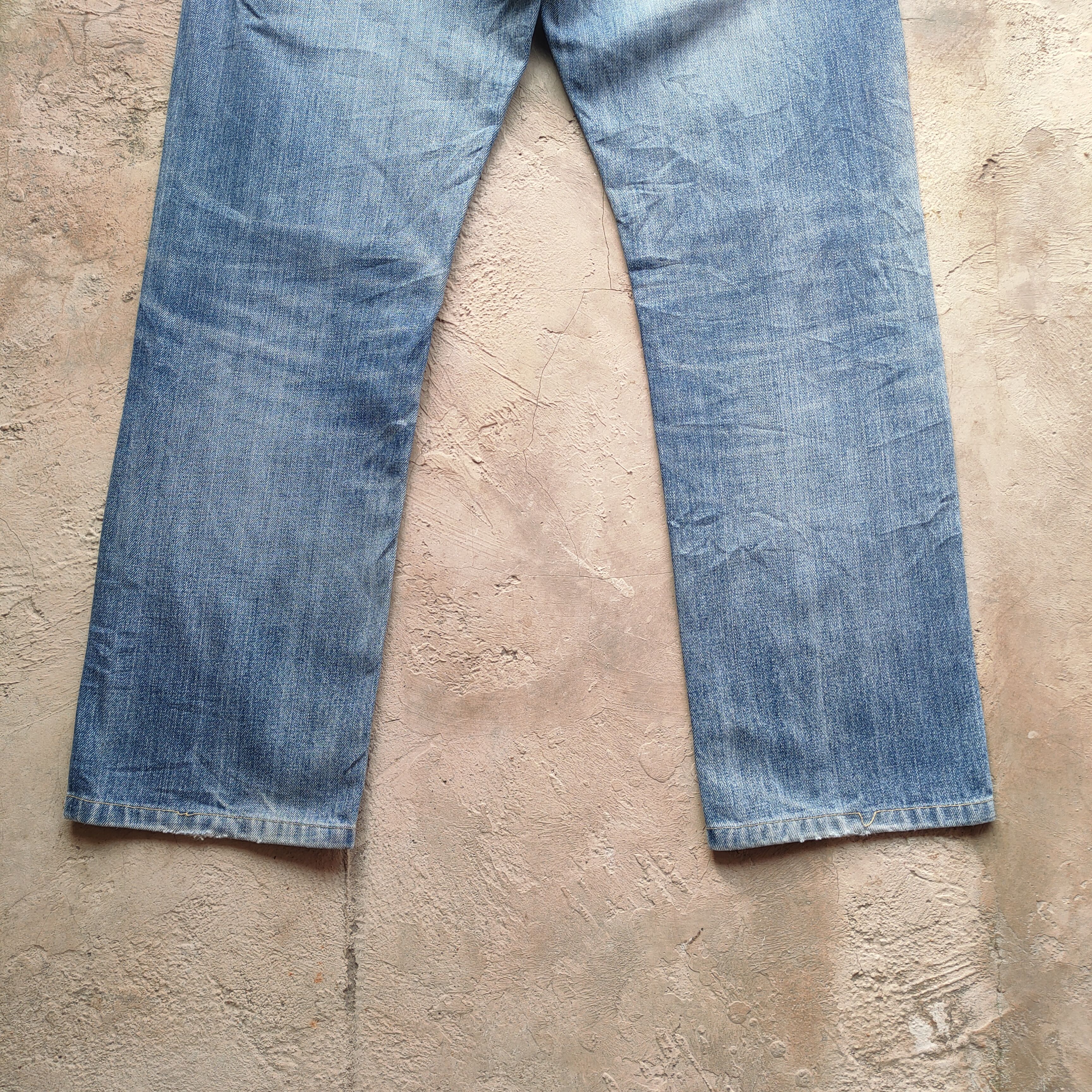 Japanese Brand × Vintage VINTAGE JAPANESE FADED DISTRESSED JEAN DENIM PANTS Size US 32 / EU 48 - 10 Thumbnail