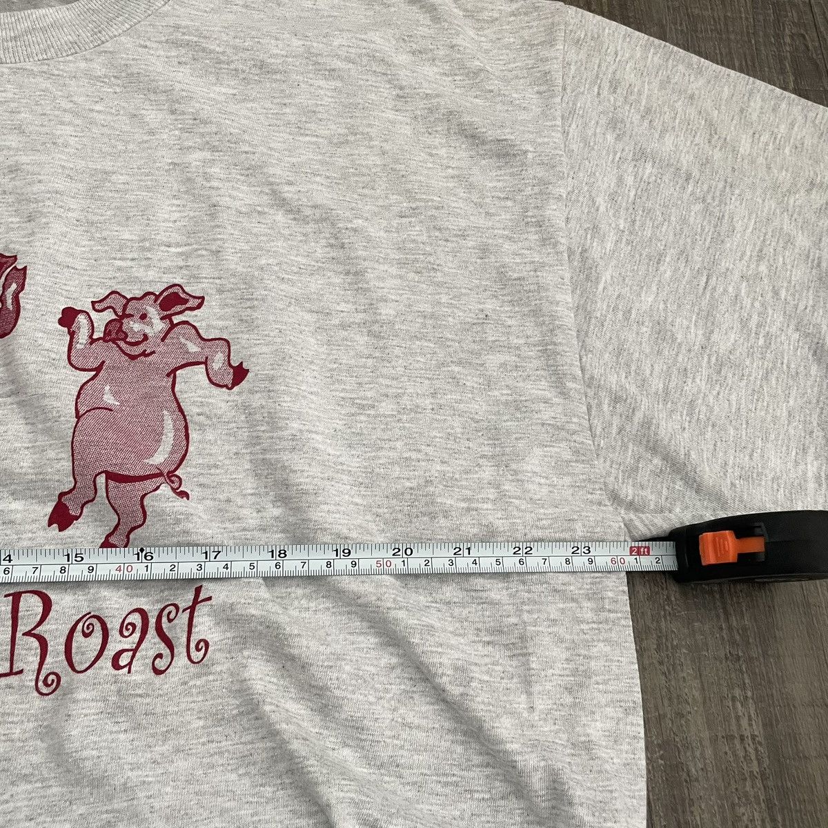 Jerzees JERZEES • VNTG "Pig Roast" Pre-Shrunk Tee (XL) Size US XL / EU 56 / 4 - 6 Thumbnail