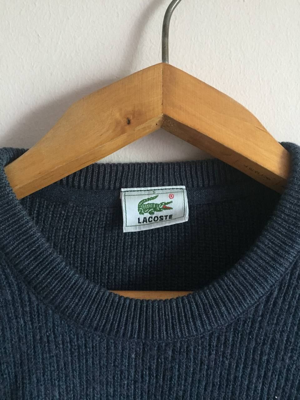 Lacoste Vintage Lacoste Sweater Wool Knit Baggy 90s Size US S / EU 44-46 / 1 - 5 Thumbnail