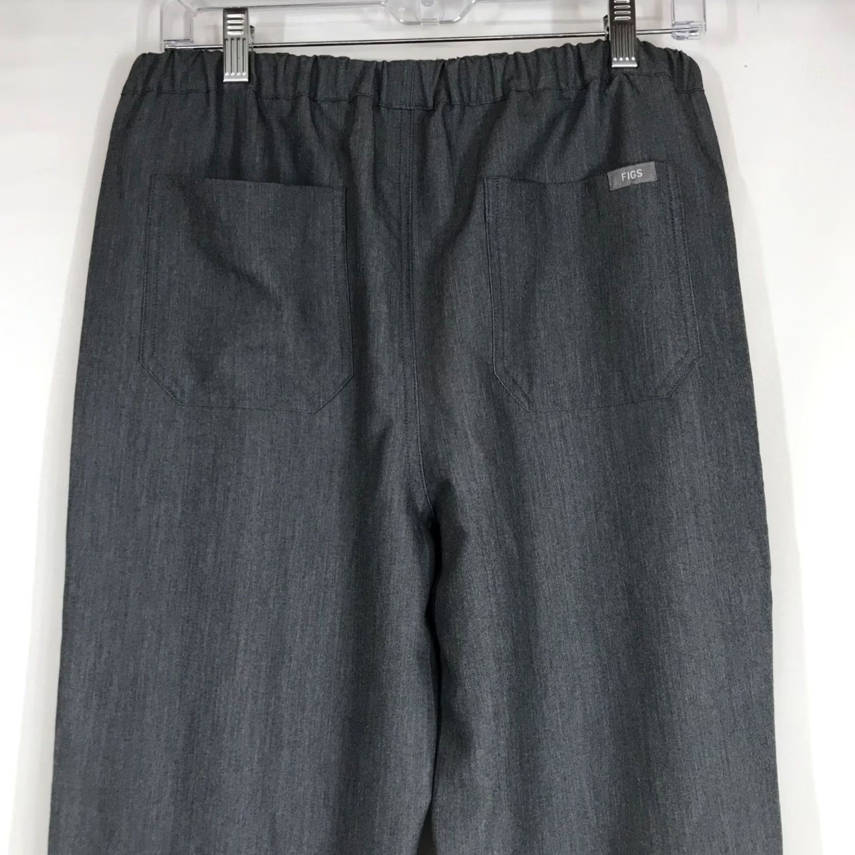 Vintage FIGS - MEN'S SMALL - GRAY POLYESTER BEND DRAWSTRING WAIST TECHNICAL SCRUB PANTS Size US 29 - 5 Thumbnail