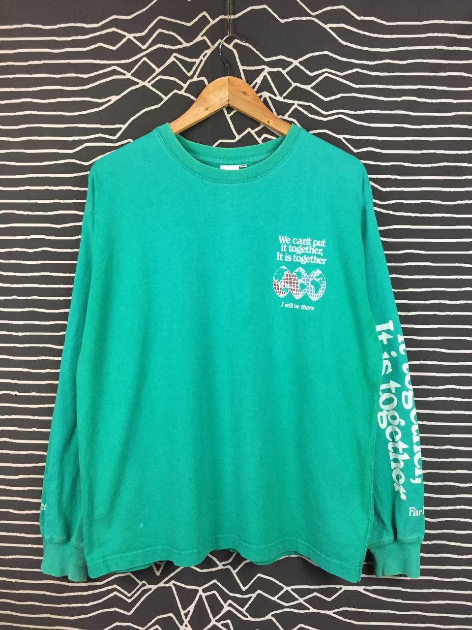 MOUSSY Vtg Moussy We Can't Put It Together It is Together Tee Size US L / EU 52-54 / 3 - 1 Thumbnail
