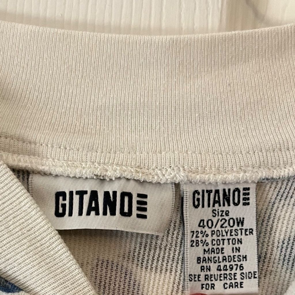 Vintage Vtg 90s Gitano Leaves Pullover Comfy Sweater Sweatshirt XL Size XL / US 12-14 / IT 48-50 - 5 Thumbnail