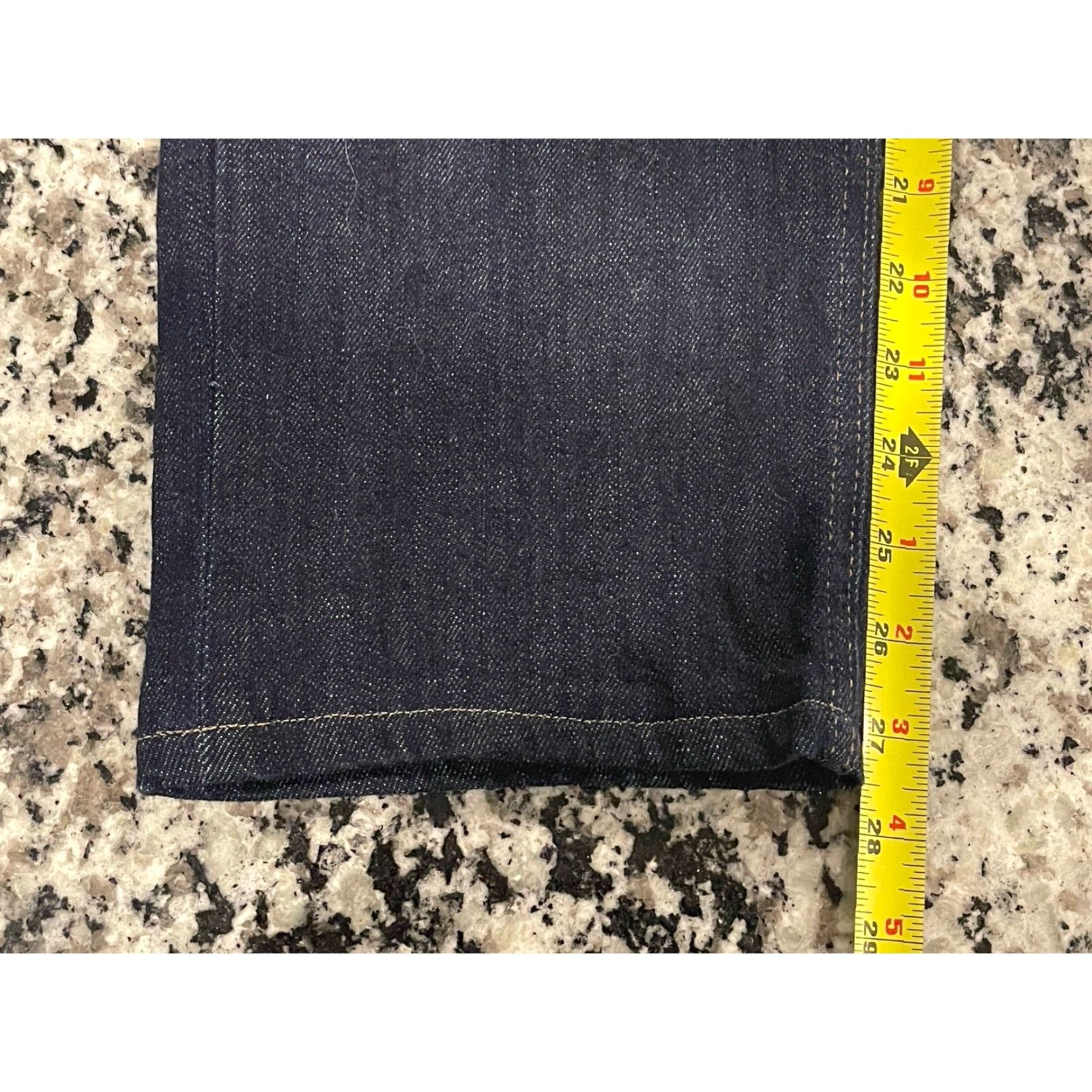 Peter Millar Peter Millar Jeans Mens 34x34 (Actual 34x27.5) Blue Crown Crafted Denim 5-Pocket Button Zipper Logo Regular Tapered Size US 34 / EU 50 - 8 Thumbnail