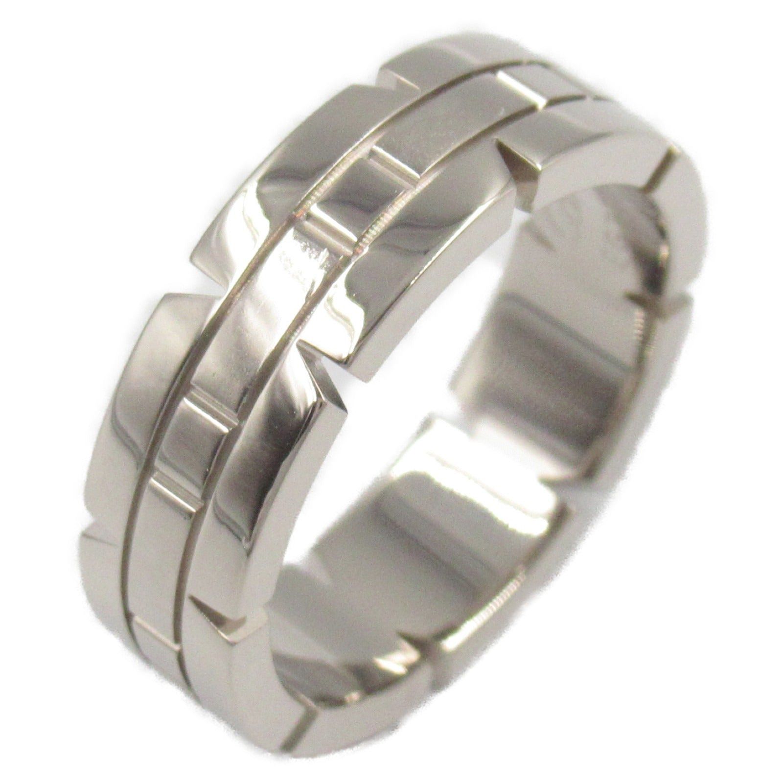 Cartier Cartier Tank Francaise Ring K18Wg (White Gold) Silver Size ONE SIZE - 1 Thumbnail