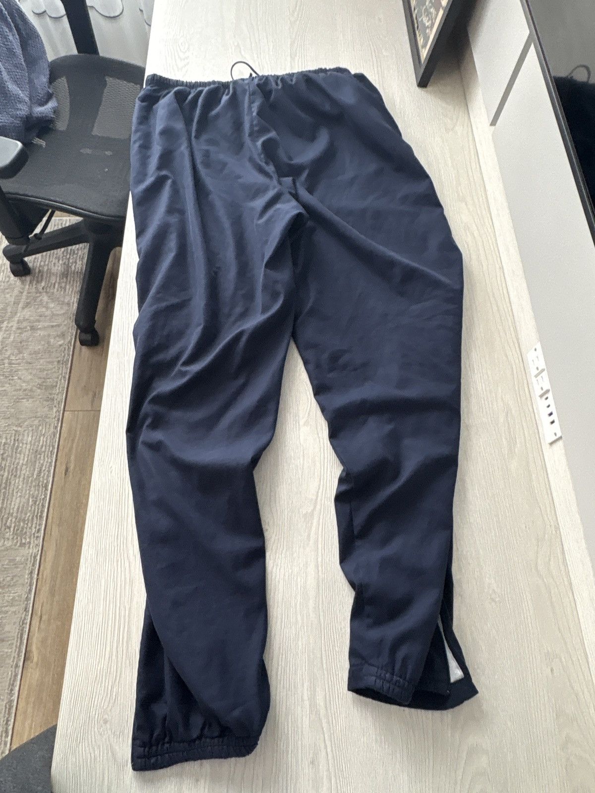Nike Modern Navy Athletic Drawstring Pants – Minimalist Logo Size US 36 / EU 52 - 4 Thumbnail