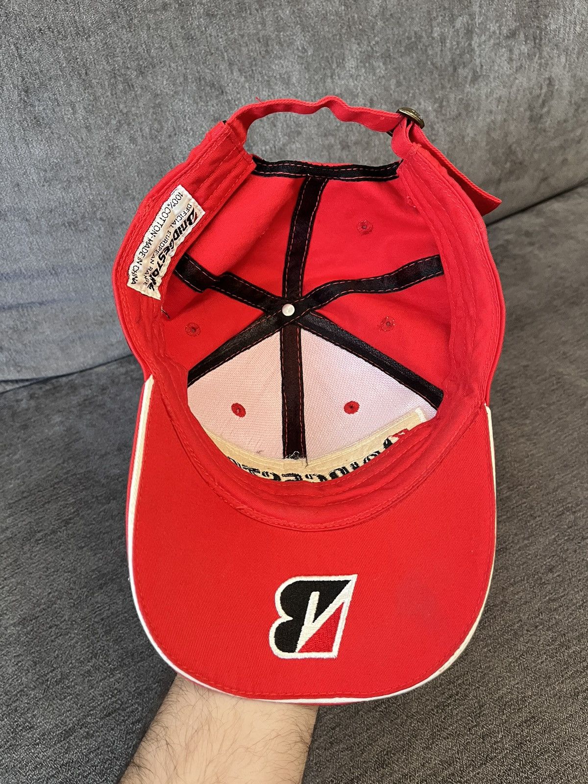 Formula 1 Bridgestone Racing Hat Size ONE SIZE - 4 Thumbnail
