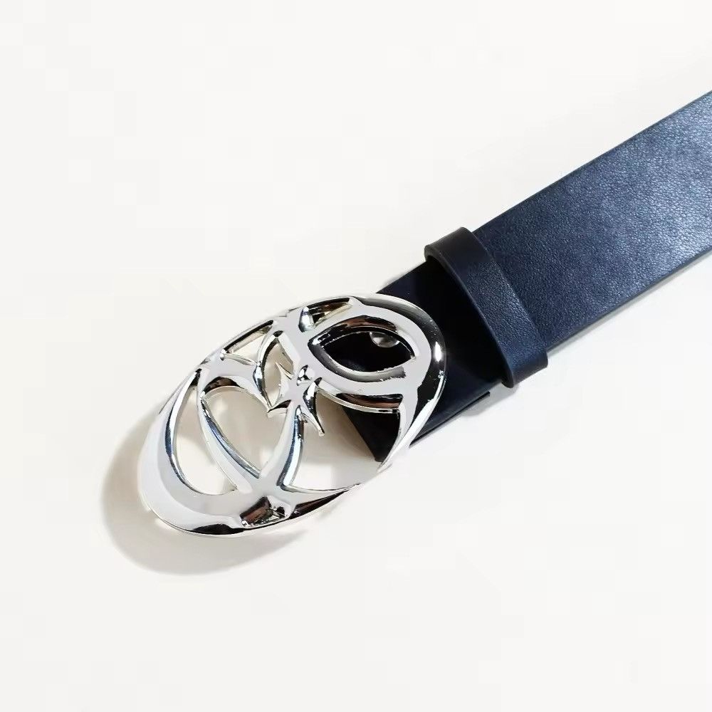 Japanese Brand chrome star futuristic emblem grunge emo belt Size ONE SIZE - 3 Thumbnail