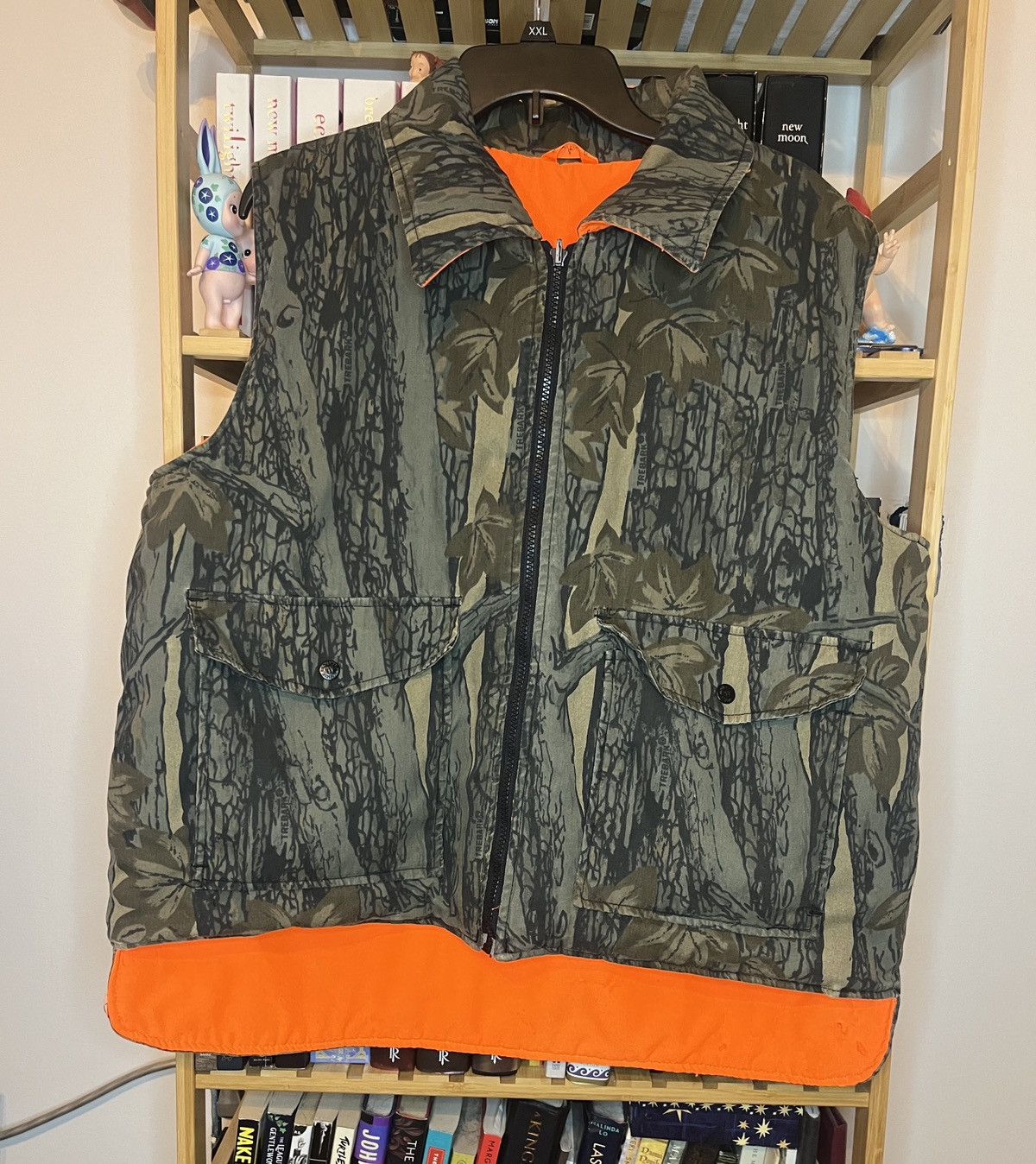 Vintage × Winchester Winchester Trebark Camo Reversible Hunting Vest Size Large Size US L / EU 52-54 / 3 - 1 Thumbnail