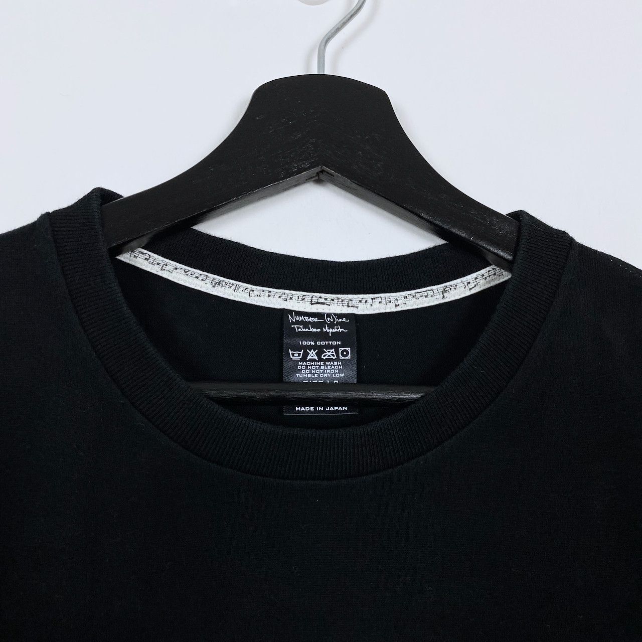 Number (N)ine 2009AW "A CLOSED FEELING" BYE BYE GOOD NIGHT TEE Size US M / EU 48-50 / 2 - 3 Thumbnail