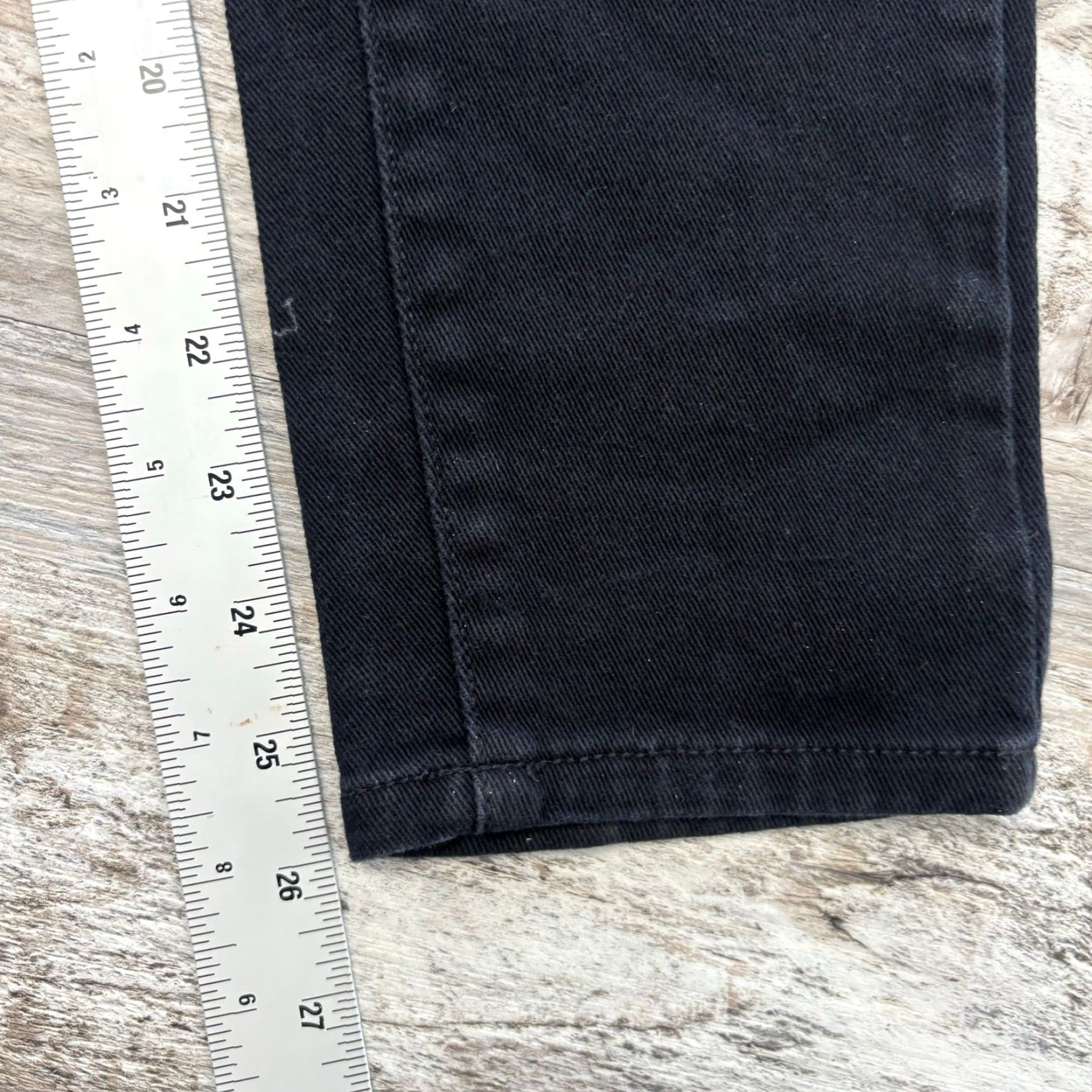 Nili Lotan Nili Lotan Dark Wash Black Women Skinny Jeans 0 28x26 Cotton Stretch Denim Slim/Casual Team: Women, Size 0, 28x26, Black, Skinny, Denim, Jeans Size 25" / US 0 / IT 36 - 6 Thumbnail