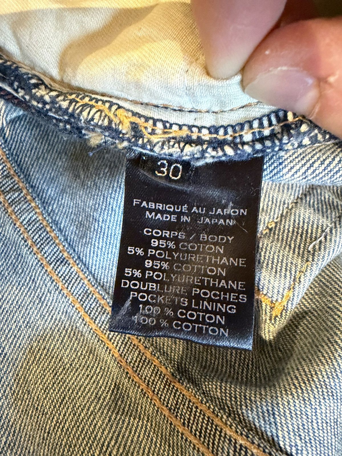 Balmain Balmain Distressed Slim Denim Size US 30 / EU 46 - 7 Thumbnail
