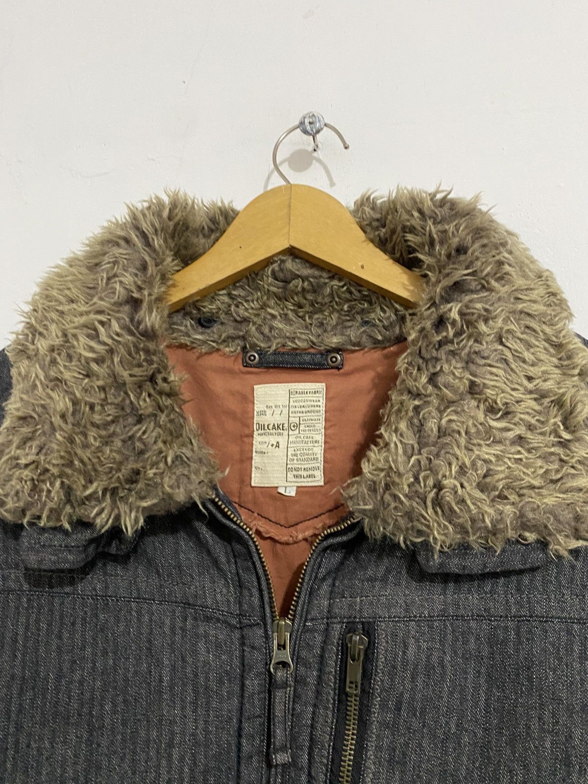 If Six Was Nine × Japanese Brand × Le Grande Bleu (L.G.B.) 💸BINDINGOFFER💸Oilcake denimfur jacket lgb ifsixwasnine Size US L / EU 52-54 / 3 - 5 Thumbnail