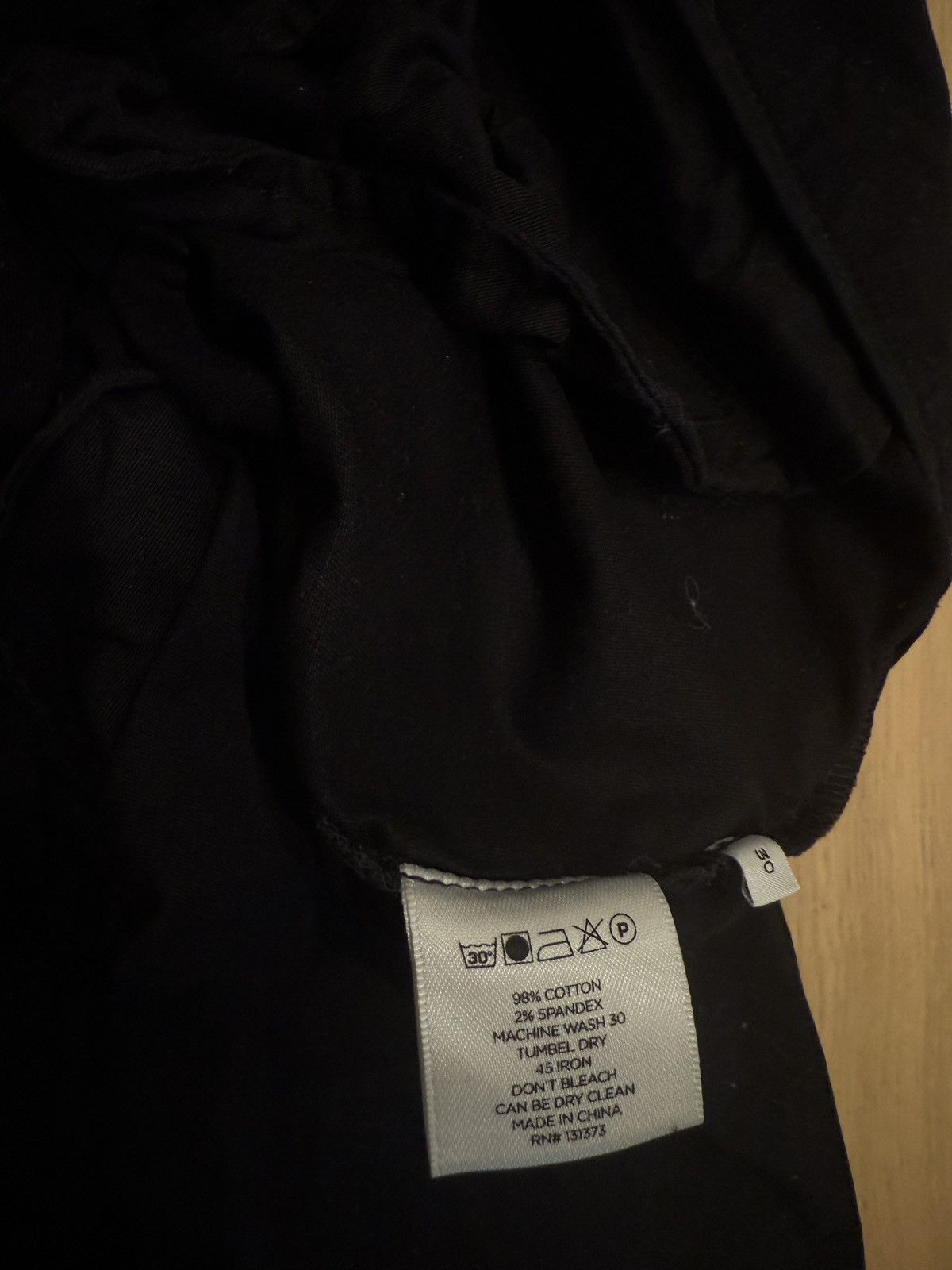 Saturdays NYC Saturdays NYC Black Casual Trouser Pant Size US 30 / EU 46 - 4 Thumbnail