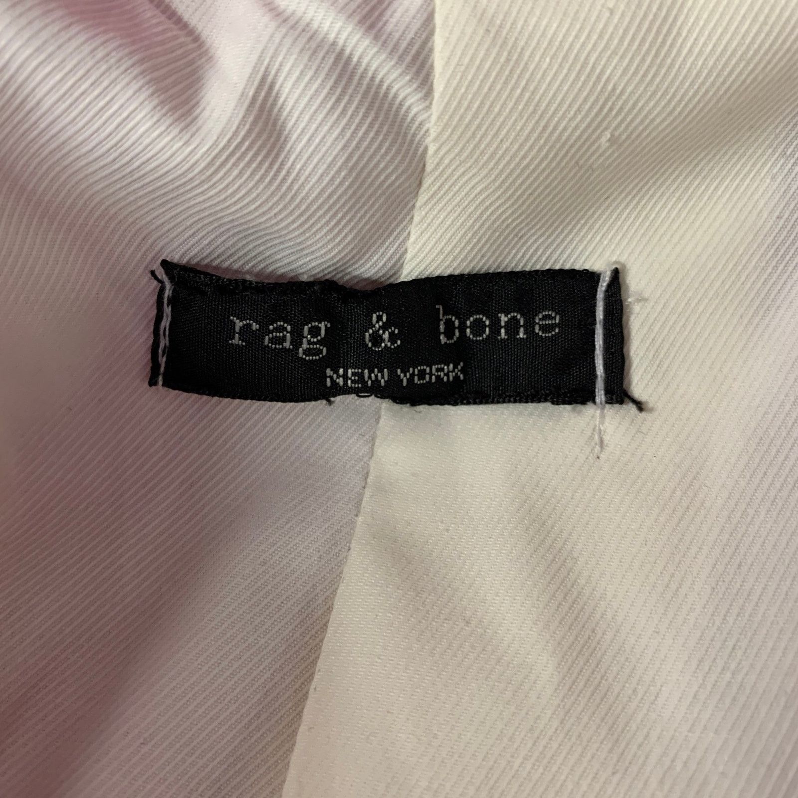 Rag & Bone RAG & BONE Size M Pink Wool Notch Lapel Jacket Size M / US 6-8 / IT 42-44 - 4 Thumbnail