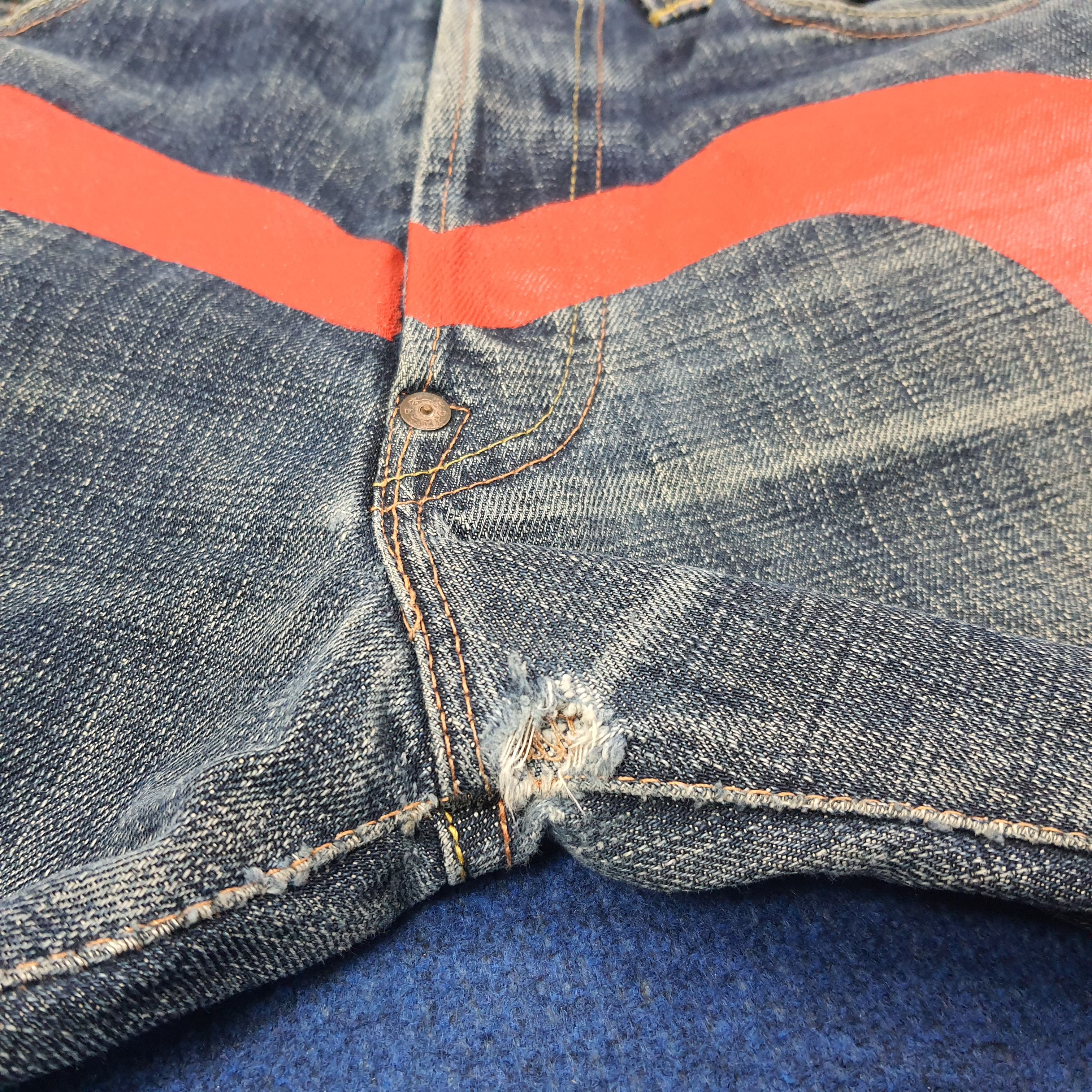 Evisu Vintage Evisu Selvedge Japan Custom Daicock Jeans C244N30 Size US 30 / EU 46 - 17 Thumbnail