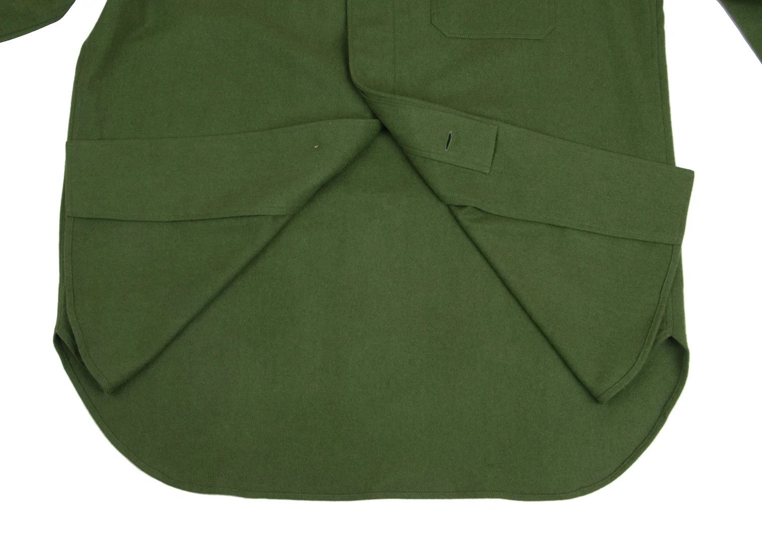Yohji Yamamoto Yohji Yamamoto Flannel Shirt Green Size L Size US L / EU 52-54 / 3 - 10 Thumbnail