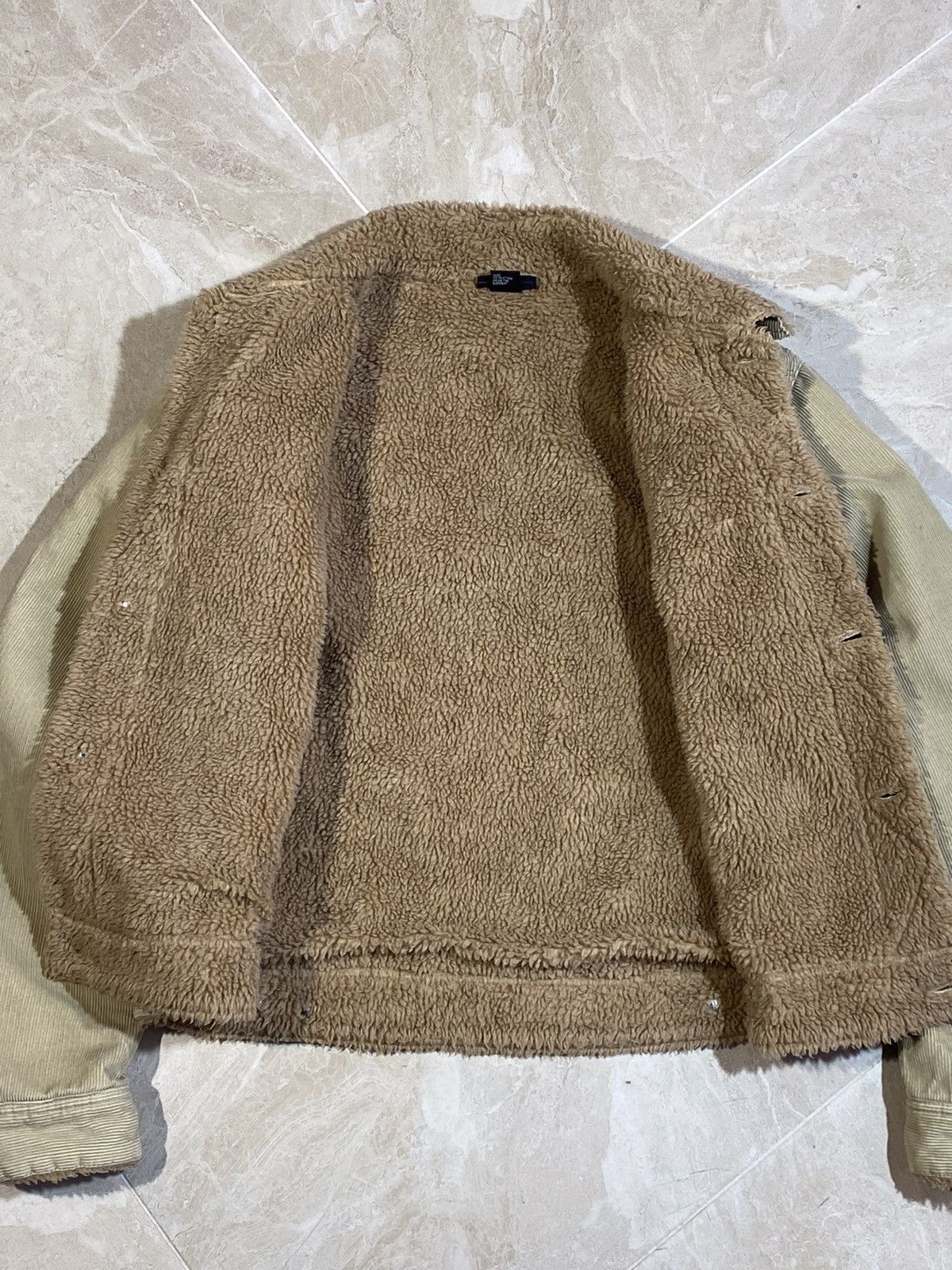 Diesel × Vintage Vintage Diesel Corduroy Sherpa y2k streetwear style jacket Size XL / US 12-14 / IT 48-50 - 2 Thumbnail