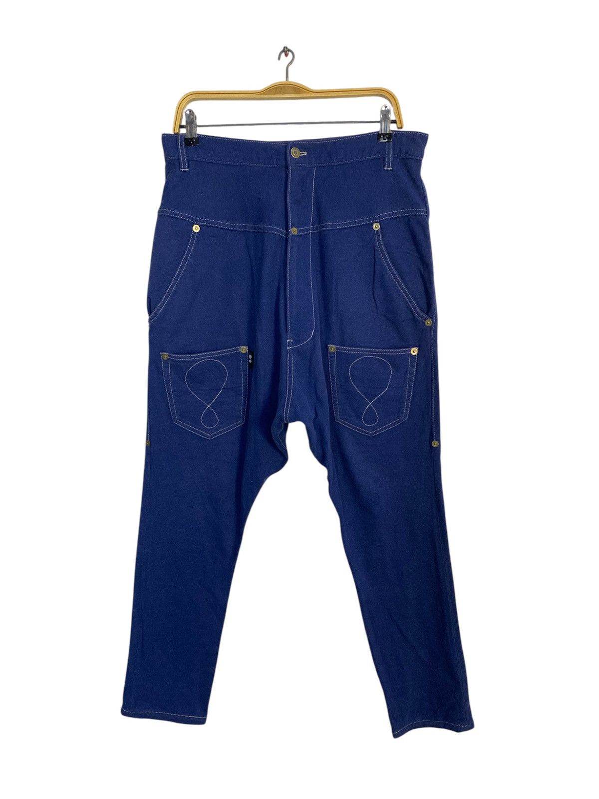mercibeaucoup Mercibeaucoup Jevous Enprie Issey Miyake Denim Baggy Rise 32 Size 32" / US 10 / IT 46 - 1 Thumbnail
