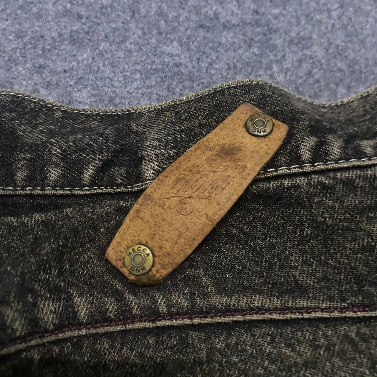 Antonio Meccariello 💥Best Offer💥Mecca Ontario Baggy Distressed Denim Size US 34 / EU 50 - 13 Thumbnail