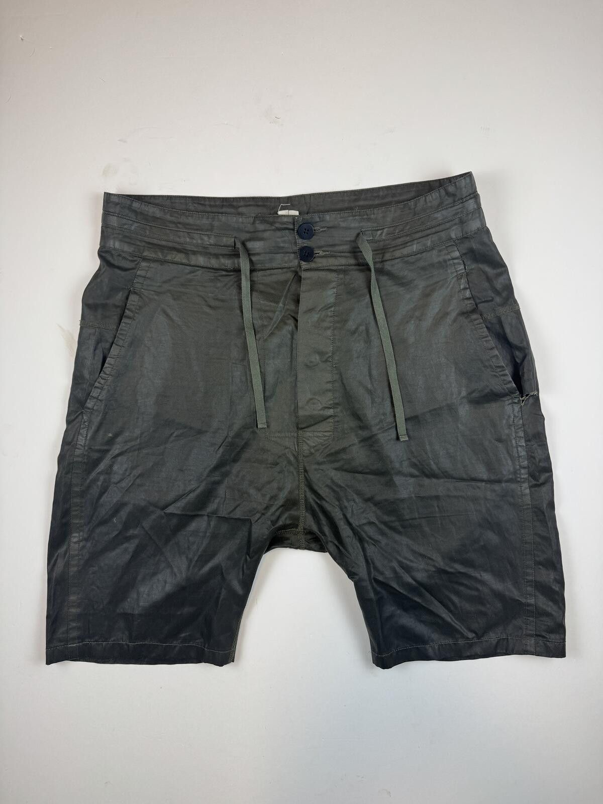 Helmut Lang Helmut Lang Waxed Shorts Size US 32 / EU 48 - 1 Thumbnail