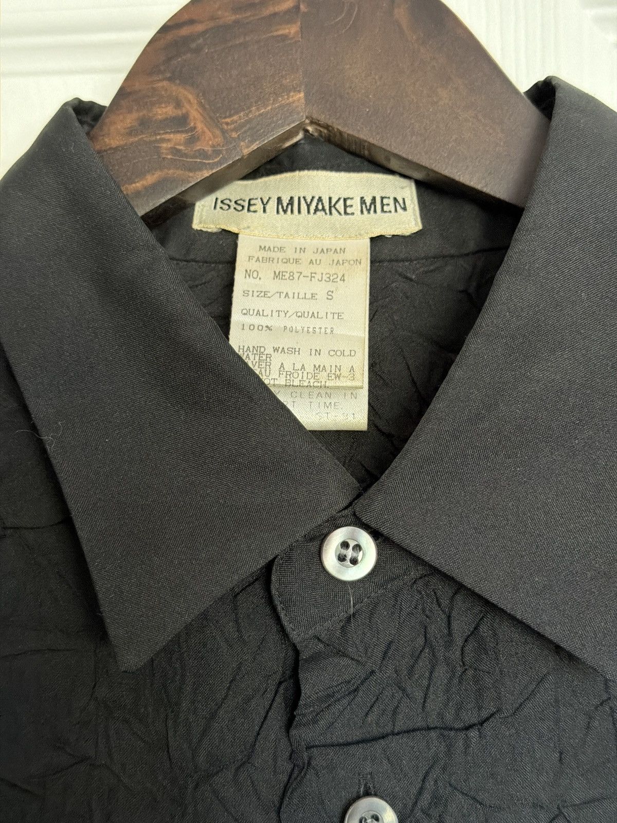 Issey Miyake Issey Miyake Men crinkle shirt Size US S / EU 44-46 / 1 - 4 Thumbnail