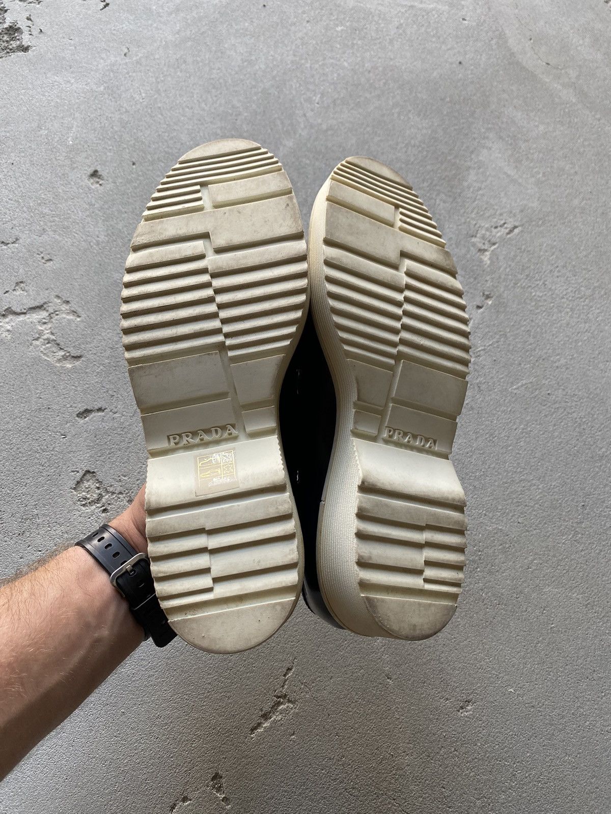 Prada × Vintage PPRADA 38 Slippers Moccasins Slip-Ons Low Shoes B Blue Size US 8 / IT 38 - 7 Thumbnail