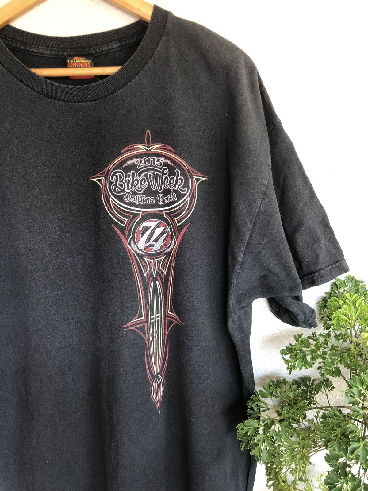 Harley Davidson × Vintage Crazy Vintage Sunfaded Bike week Daytona Beach Tshirts Size US XL / EU 56 / 4 - 9 Thumbnail