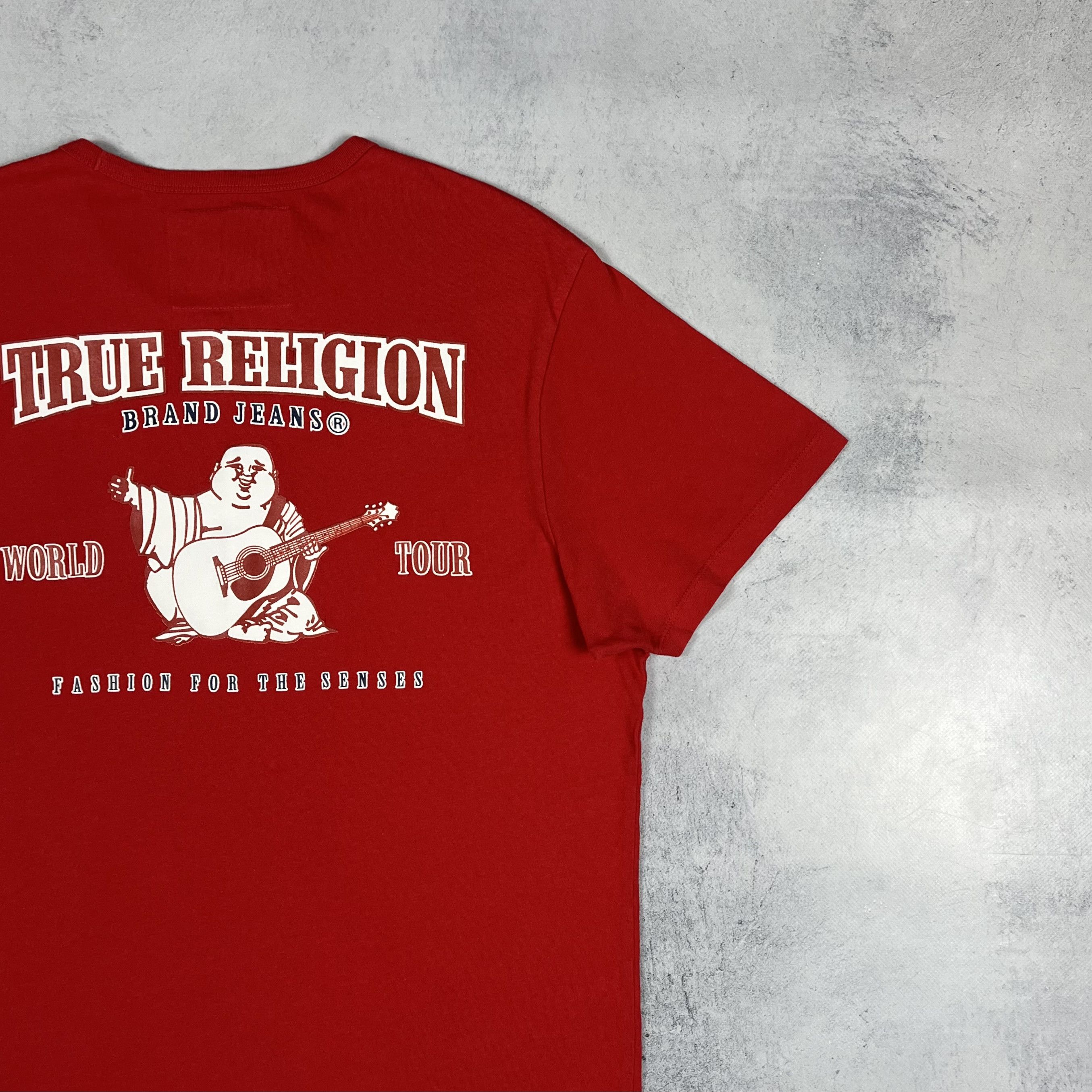 True Religion True Religion Big Buddha Logo Y2K Japanese T Shirt Size US L / EU 52-54 / 3 - 3 Thumbnail