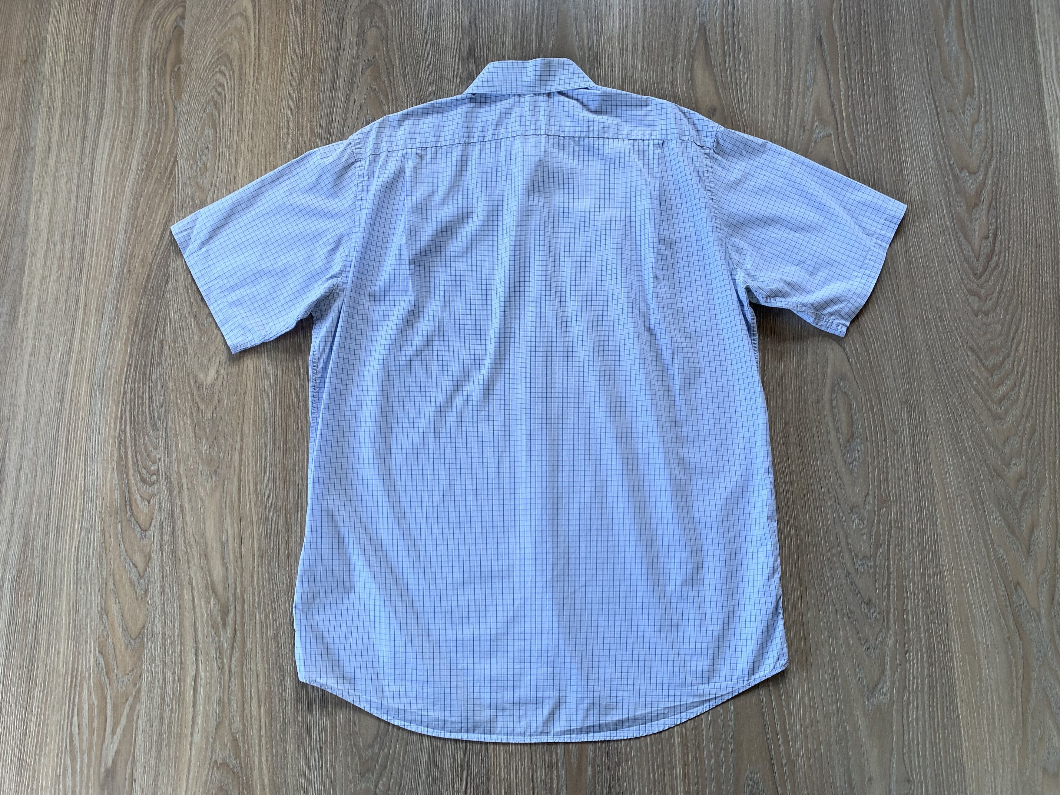 Lacoste × Vintage Lacoste Vintage Short Sleeve Plaid Shirt Size US M / EU 48-50 / 2 - 3 Thumbnail