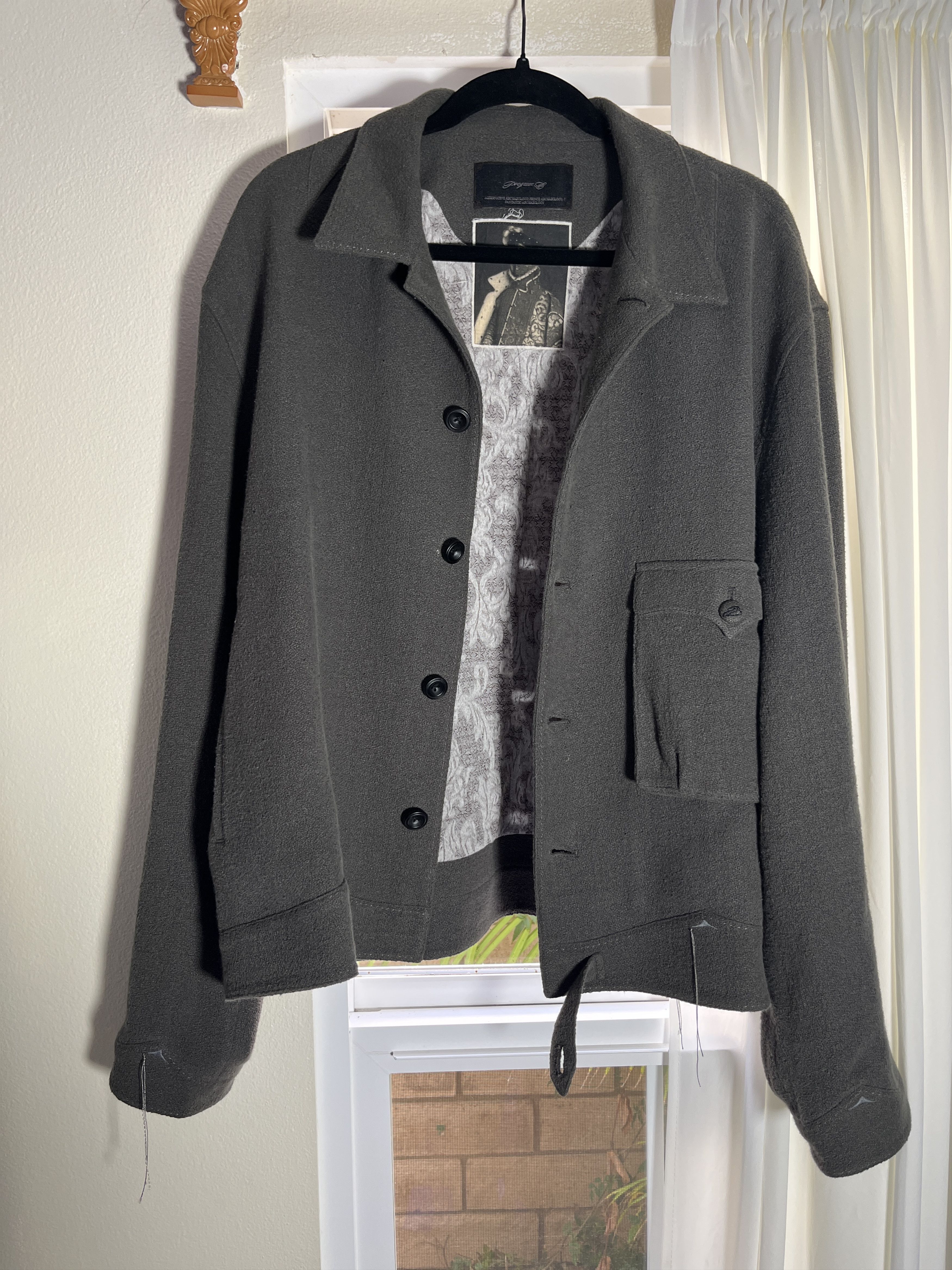 Professor.E Professor E | 25FW Grey Cyclist JKT Size US M / EU 48-50 / 2 - 2 Thumbnail