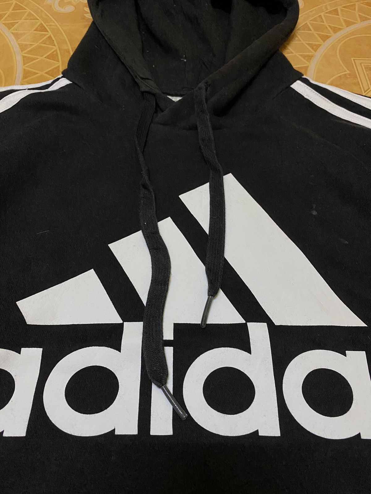 Adidas Adidas Stripped tee hoodies Size US L / EU 52-54 / 3 - 12 Thumbnail