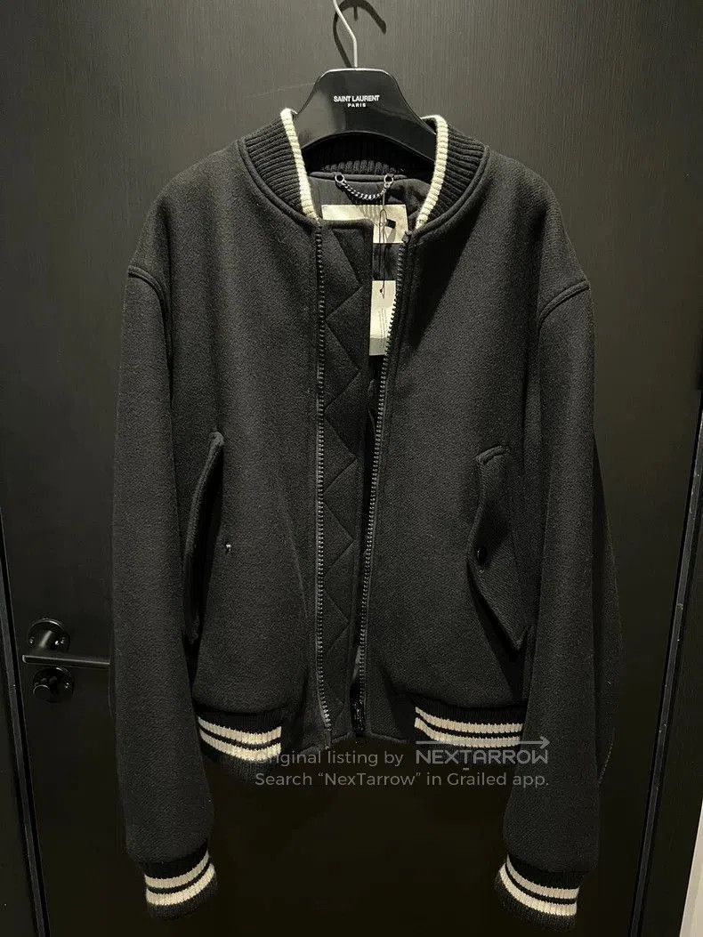 Dries Van Noten Dries Van Noten Wool Bomber Jacket. Size US M / EU 48-50 / 2 - 1 Thumbnail