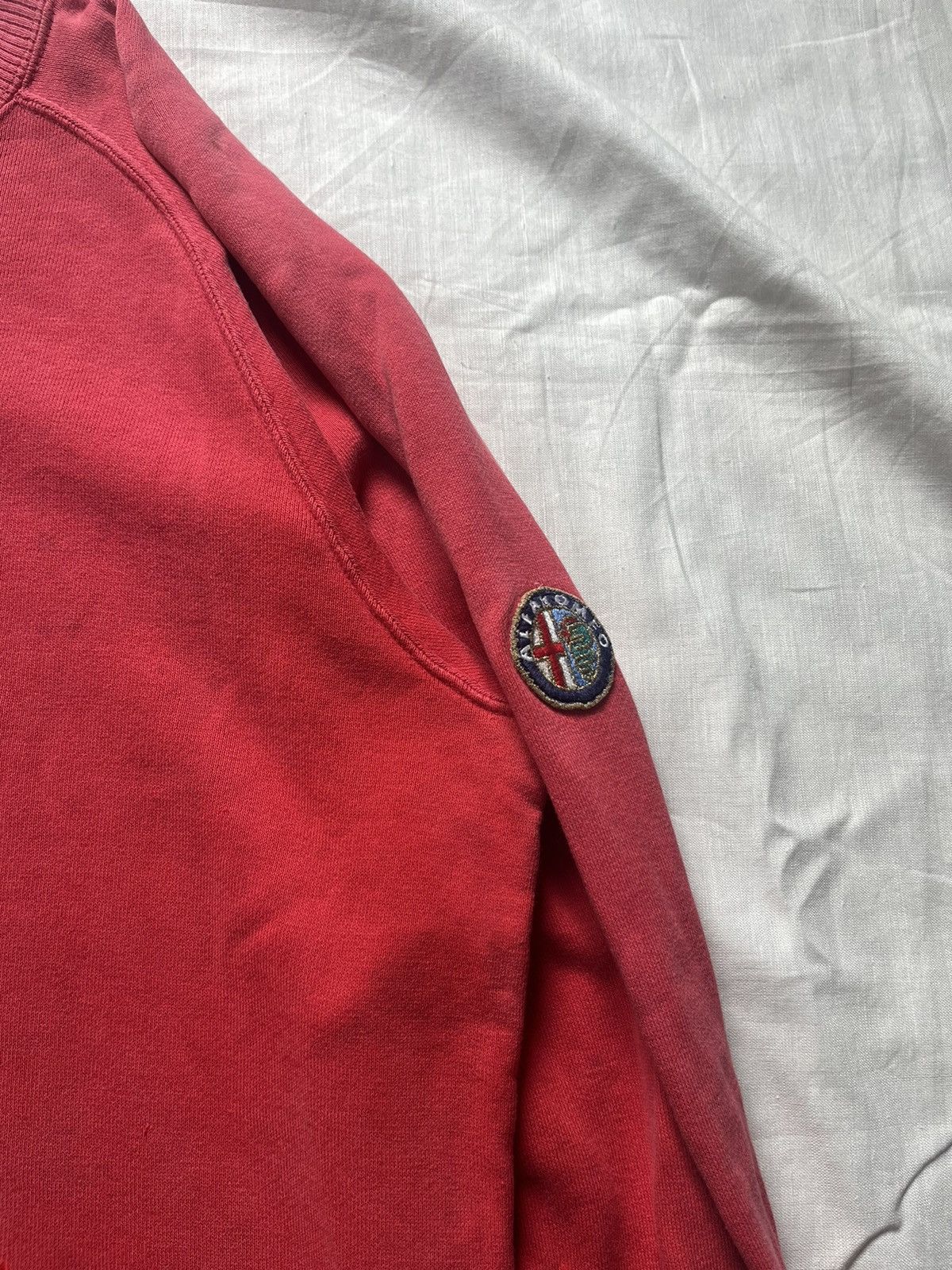 NASCAR Alfaromeo Distressed Sweatshirt Big Logo Size US L / EU 52-54 / 3 - 14 Thumbnail
