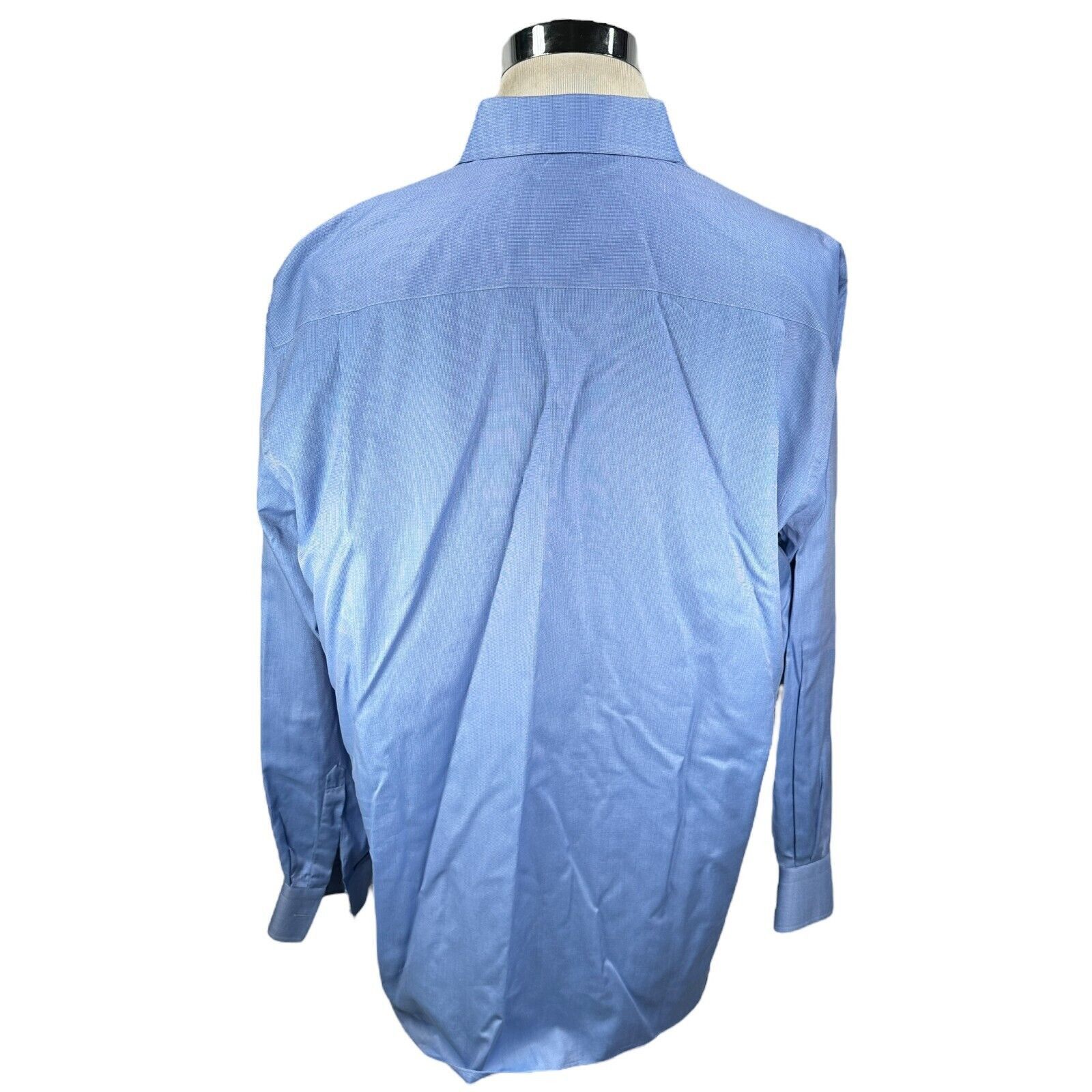 The Unbranded Brand Marol Bologna Dress Shirt Men’s 43 / 17 Blue Long Sleeve Size US XL / EU 56 / 4 - 5 Thumbnail