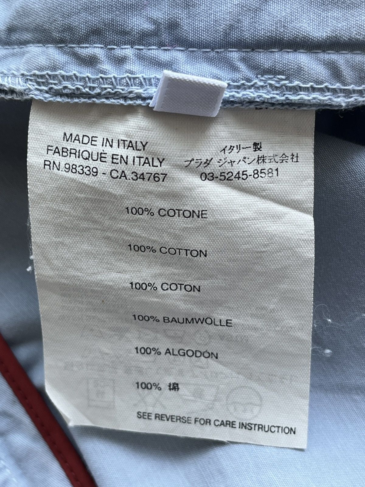 Prada Prada Milano Baby Blue Shorts Summer Luxury Italy Size US 31 - 8 Thumbnail