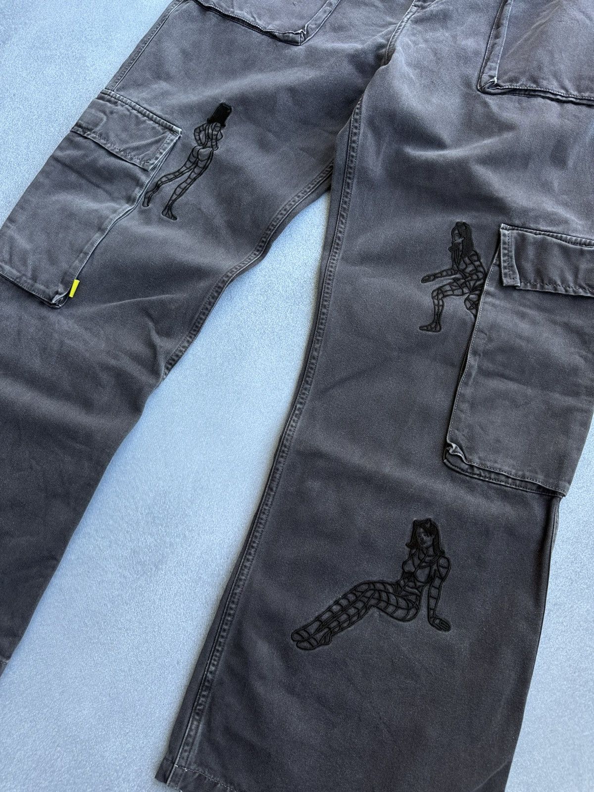 Systemic Systemic (システミック) x Slam Jam Graphic Cargo Pants Size US 32 / EU 48 - 7 Thumbnail