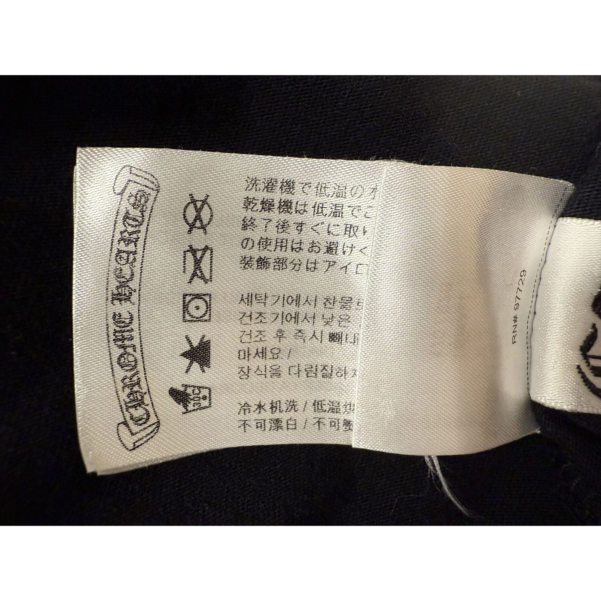 Chrome Hearts Chrome Hearts Long Sleeve Black Shirt W/ Blue Cross Graphics Size US S / EU 44-46 / 1 - 6 Thumbnail