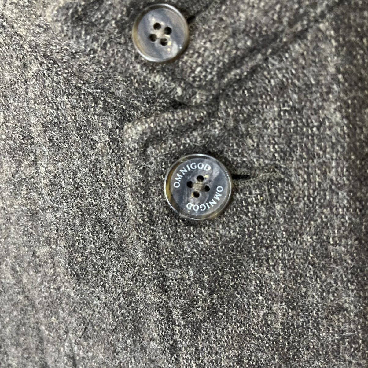 OMNIGOD Omnigod Wool Blend Garment Made In Japan Button Coat Jacket Size US M / EU 48-50 / 2 - 6 Thumbnail