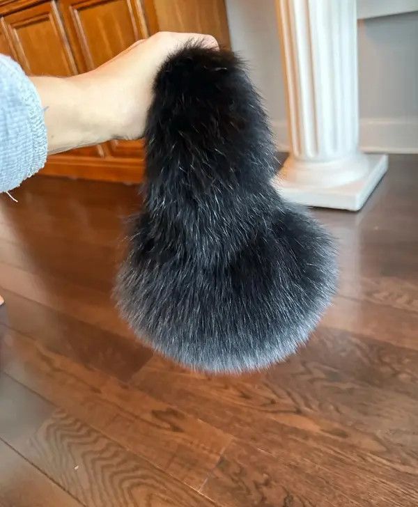 Japanese Brand Hirohata x Miho Genuine Fur Earmuffs For Winter Size ONE SIZE - 5 Thumbnail