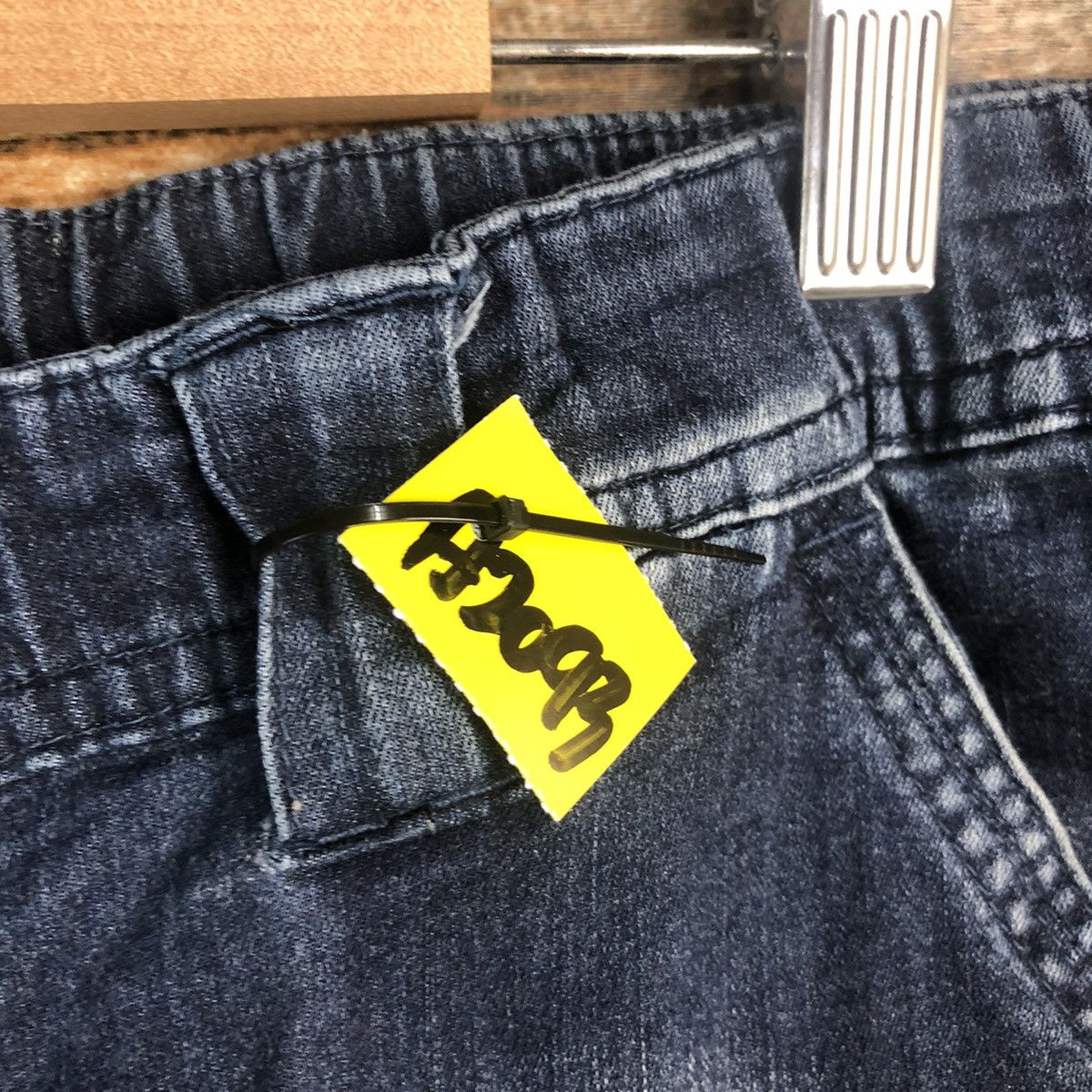 Japanese Brand Japanese Brand Blue Distressed Denim Pants #A2093 Size US 35 - 13 Thumbnail
