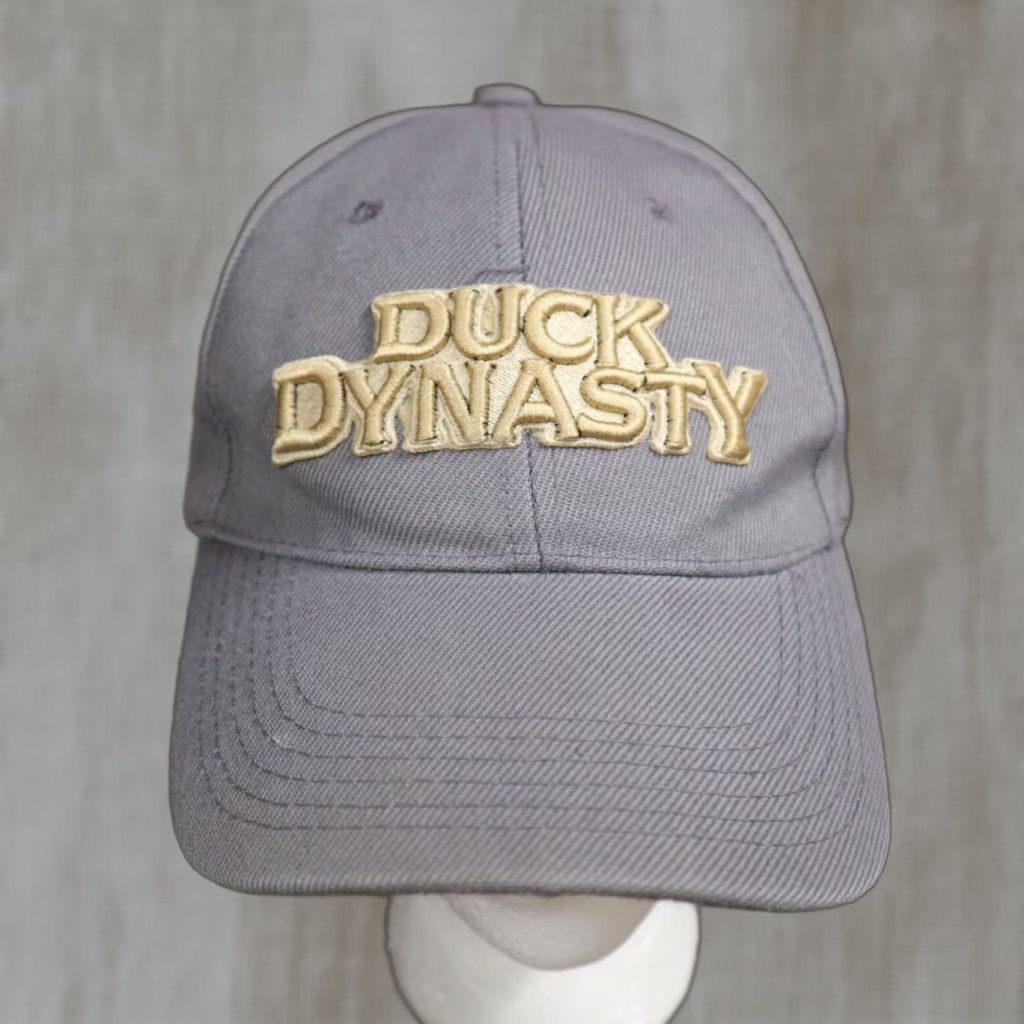 Vintage DUCK DYNASTY Baseball Cap Adult Unisex Gray Camouflage Hat Size ONE SIZE - 1 Thumbnail