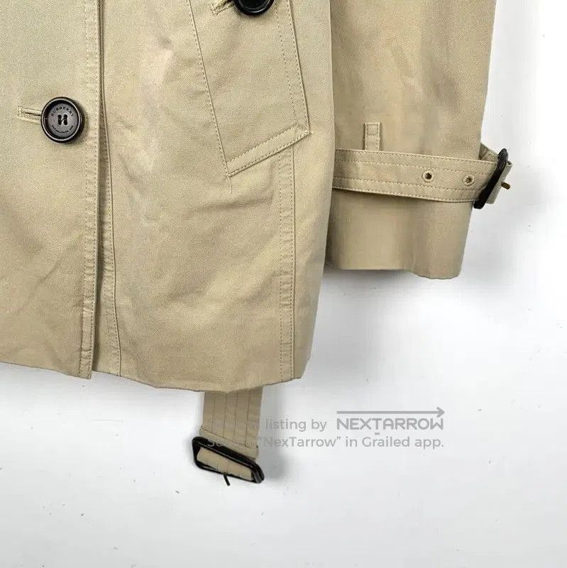 Burberry Burberry Brown Cotton Women's Trench Coat. Size XS / US 0-2 / IT 36-38 - 4 Thumbnail