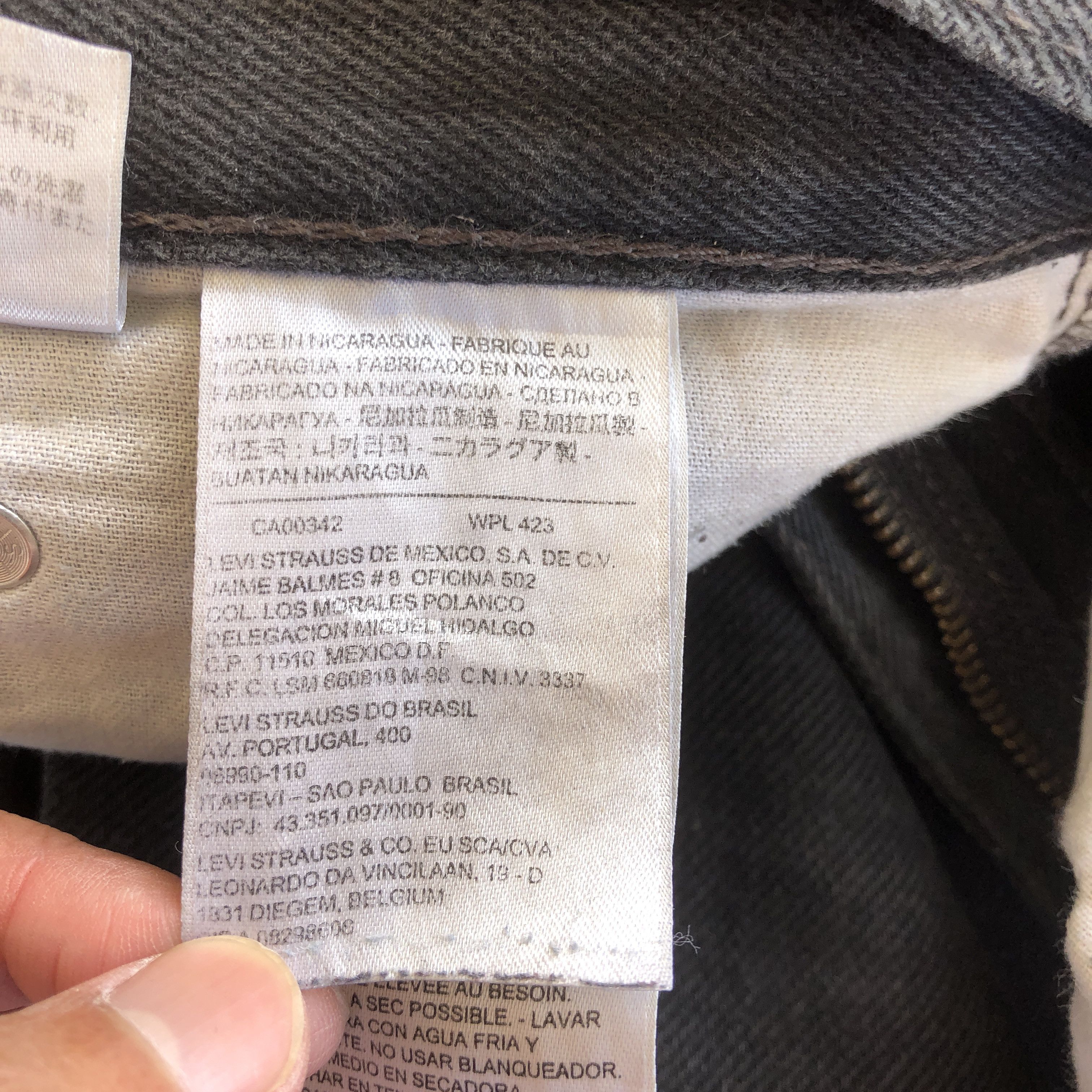 Levi's Vintage Levis 514 Jeans Big Size Levi's Faded Black Denim Size US 44 / EU 60 - 10 Thumbnail