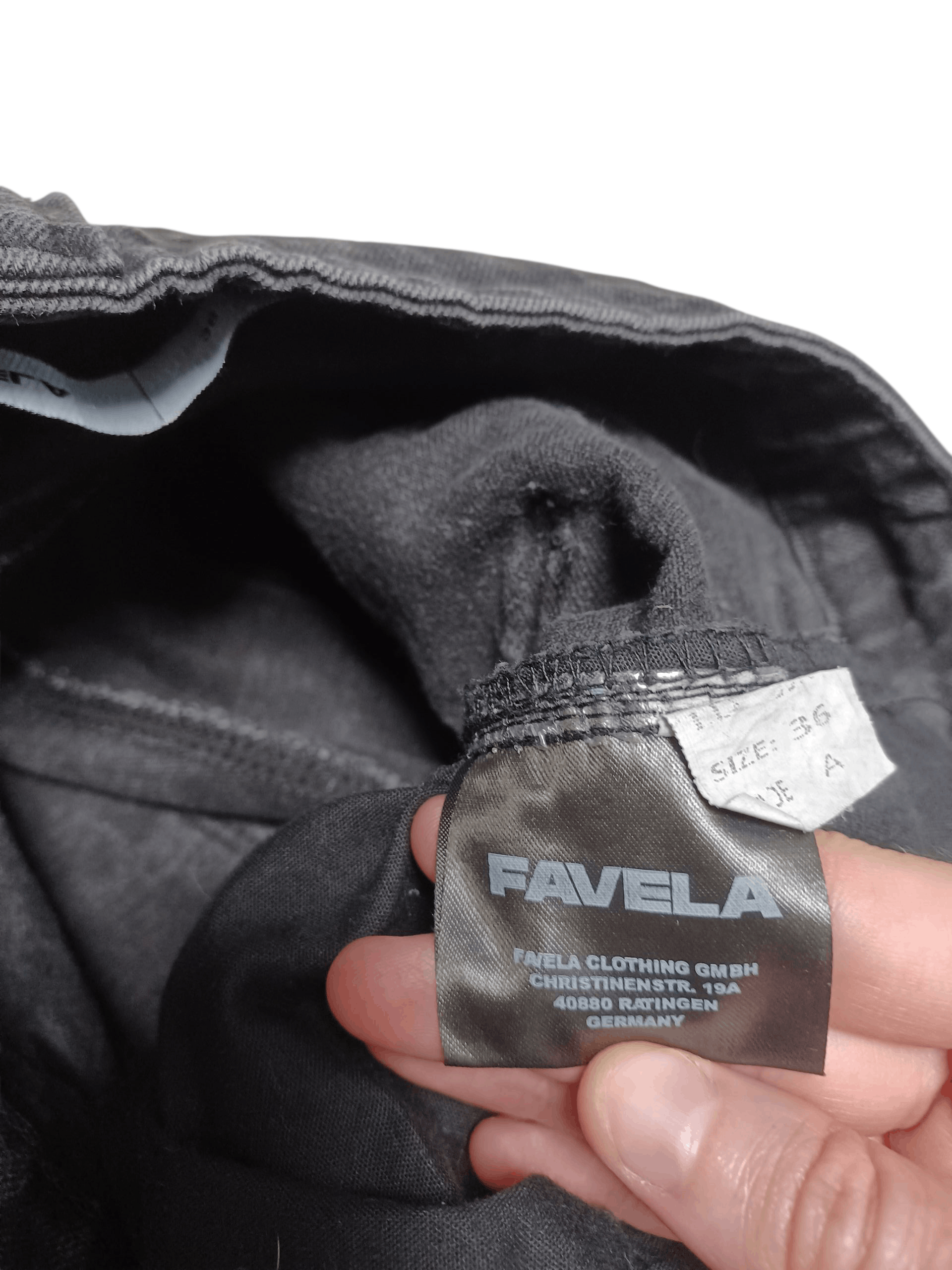 FAVELA FAVELA FIRE EMBROIDERED JAPANESE STREETWEAR WIDE JEANS DENIM Size US 36 / EU 52 - 8 Thumbnail
