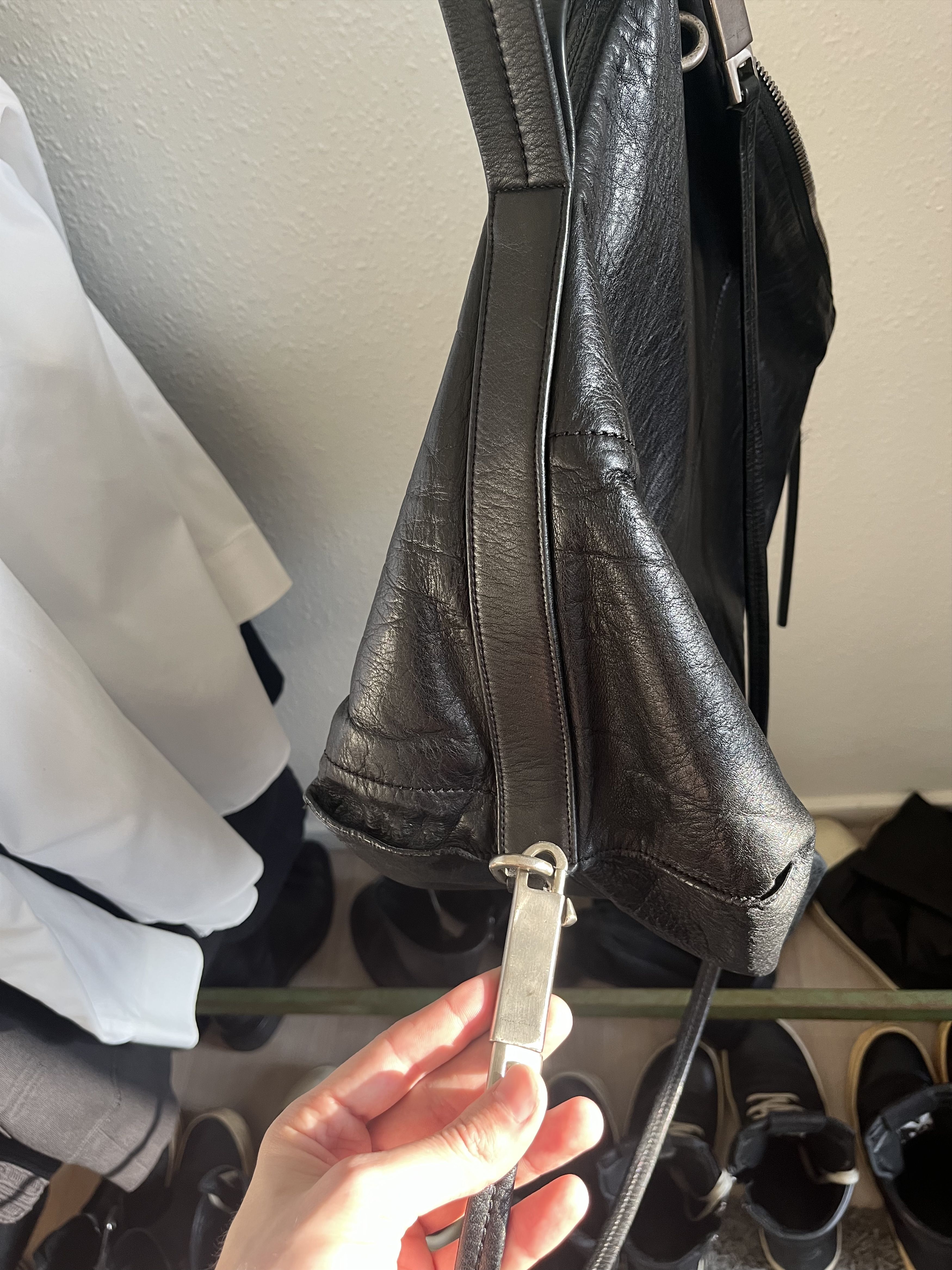 Rick Owens Rick Owens FW17 Glitter Bucket Bag Size ONE SIZE - 6 Thumbnail