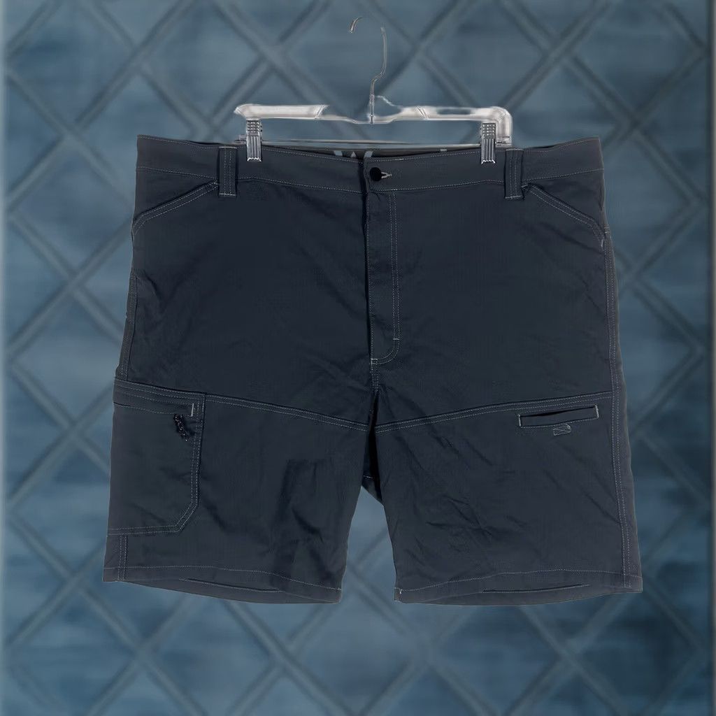 Wrangler Wrangler All Terrain Gear Shorts Mens 46 Green Stretch Nylon Spandex Cargo Pocket Canvas Outdoor Size US 30 / EU 46 - 1 Thumbnail