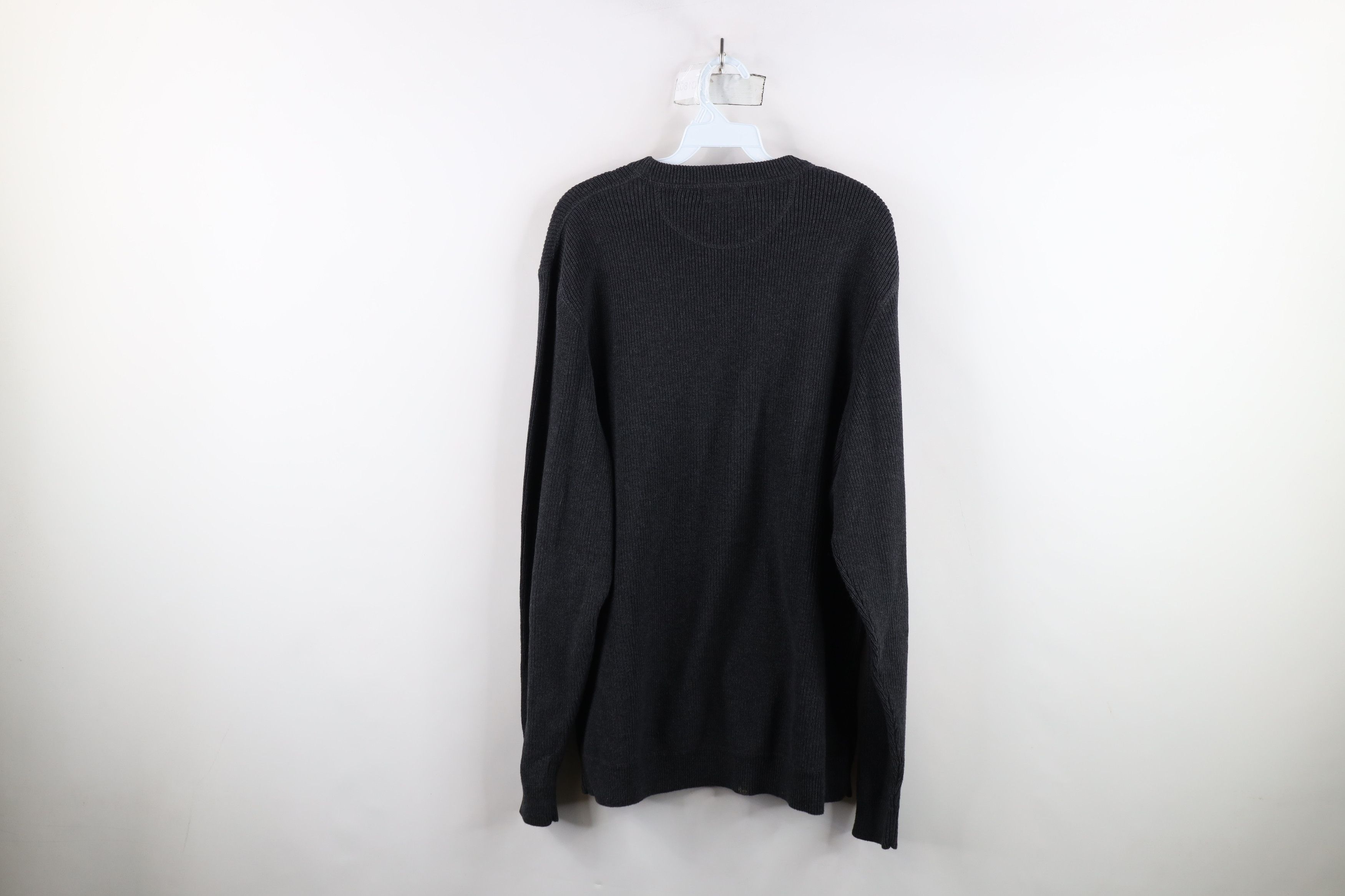 Eddie Bauer × Vintage Vintage 90s Eddie Bauer Chunky Ribbed Knit Crewneck Sweater Size US L / EU 52-54 / 3 - 7 Thumbnail